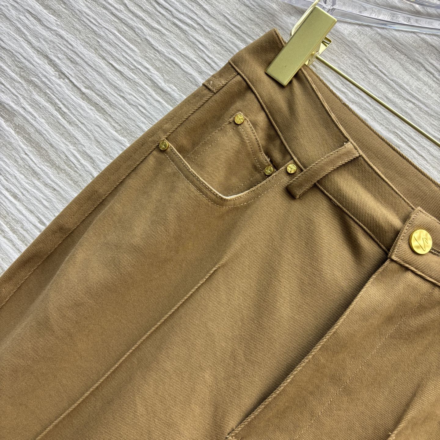 Women's High Waisted Stretch Flare Pants with Front Crease - Slim Fit 4 i1747631229256 192 0 2