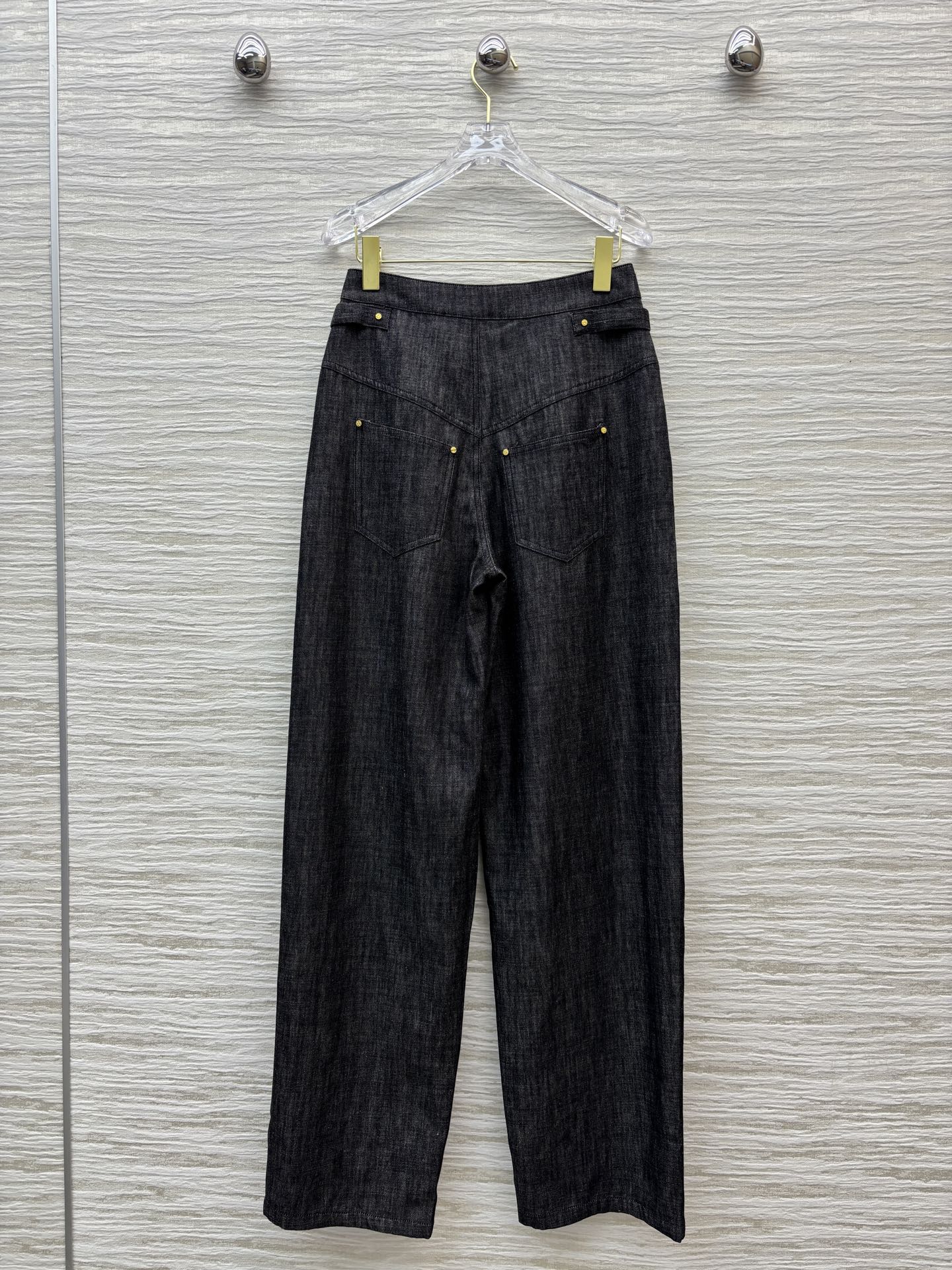 Sch Oversized Denim Jeans with Unique Buckle Detail, Raw Denim Cotton Fabric 9 i1747631569589 6795 0 7