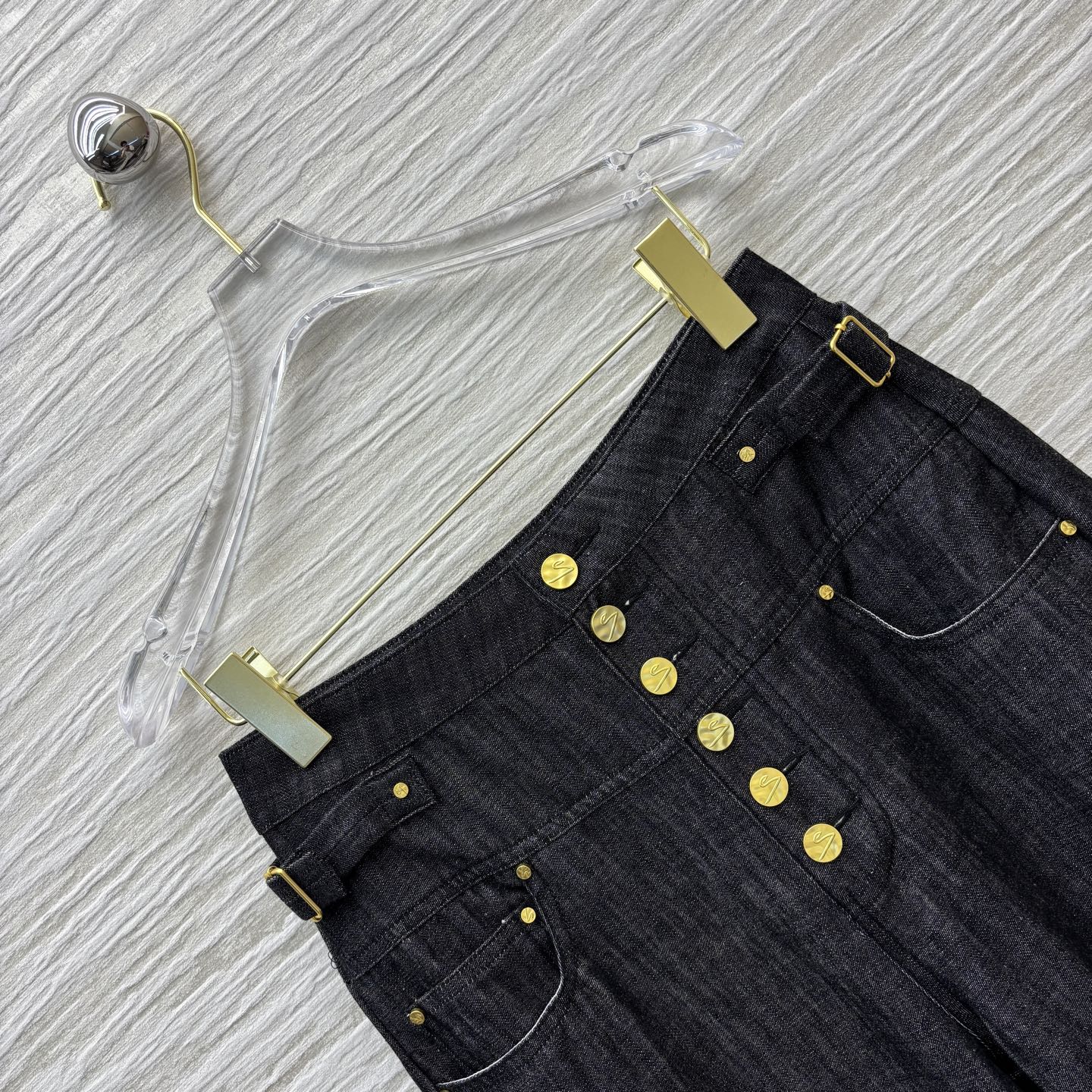 Sch Oversized Denim Jeans with Unique Buckle Detail, Raw Denim Cotton Fabric 4 i1747631570749 5006 0 2