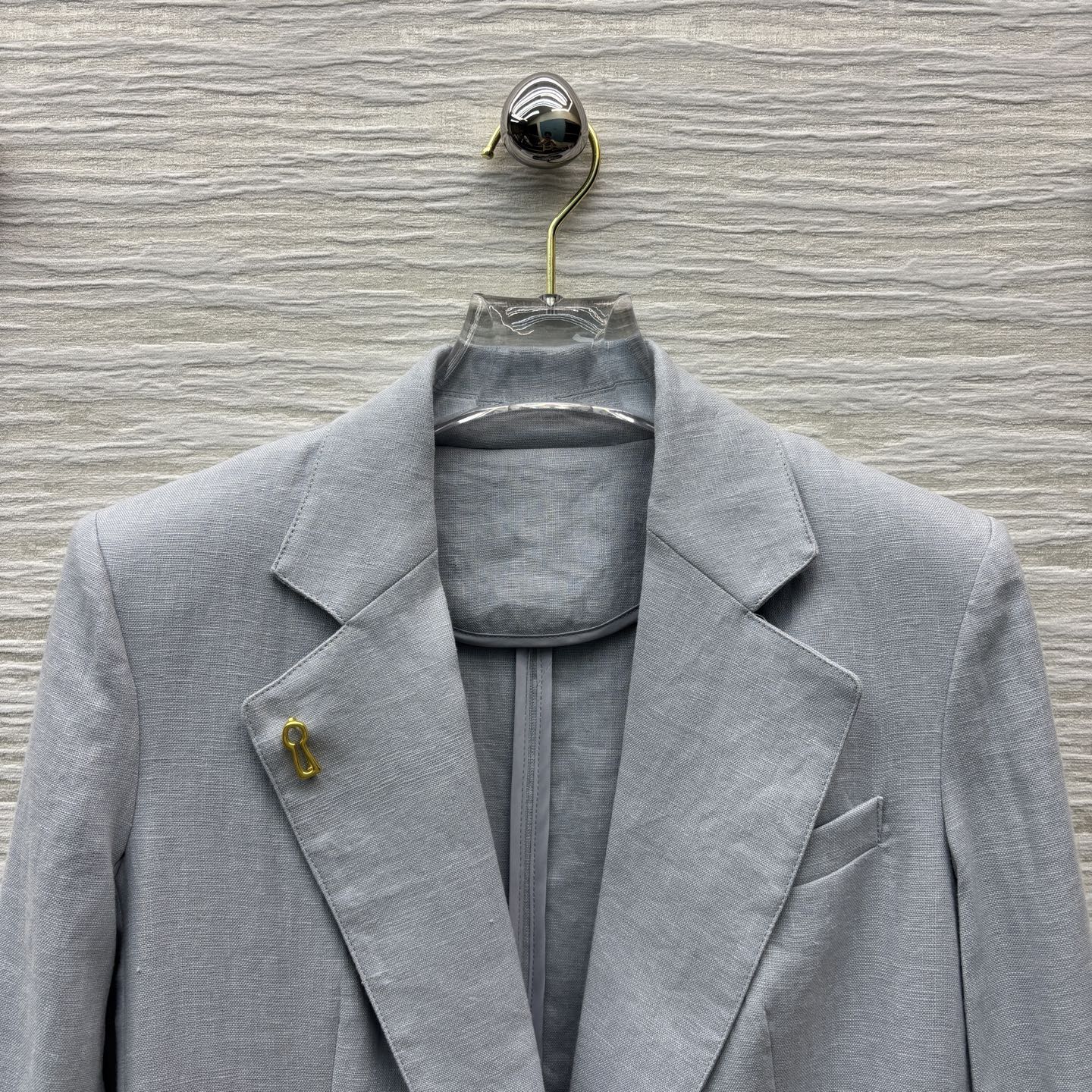 Linen Blazer with Gold Buckle Detail - Spring/Summer Collection 3 i1748879029601 8963 0 3