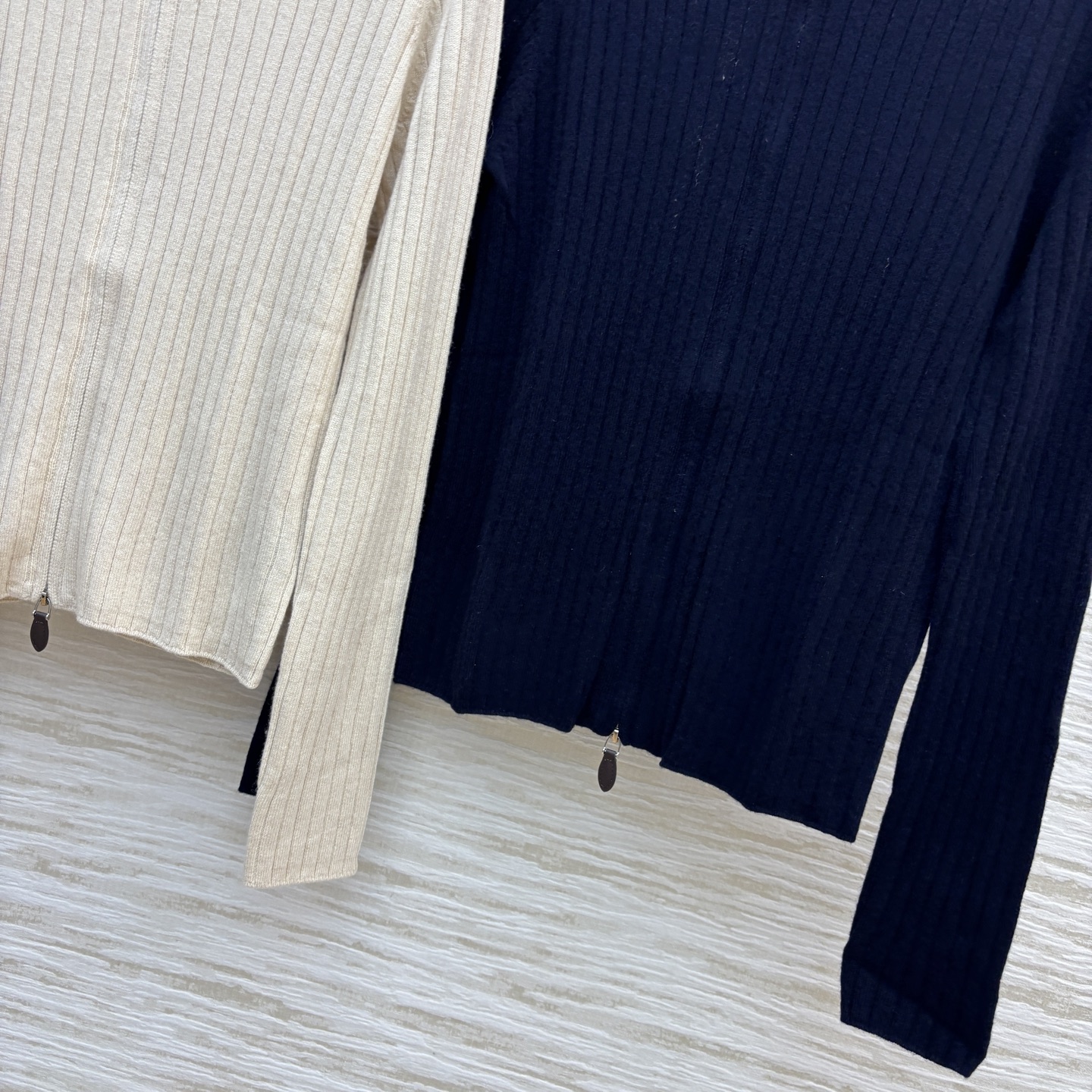 “Versatile One-Size Cashmere Zipper: Simple, Sophisticated, All-Season Design for Lazy Girls” - 图片 7