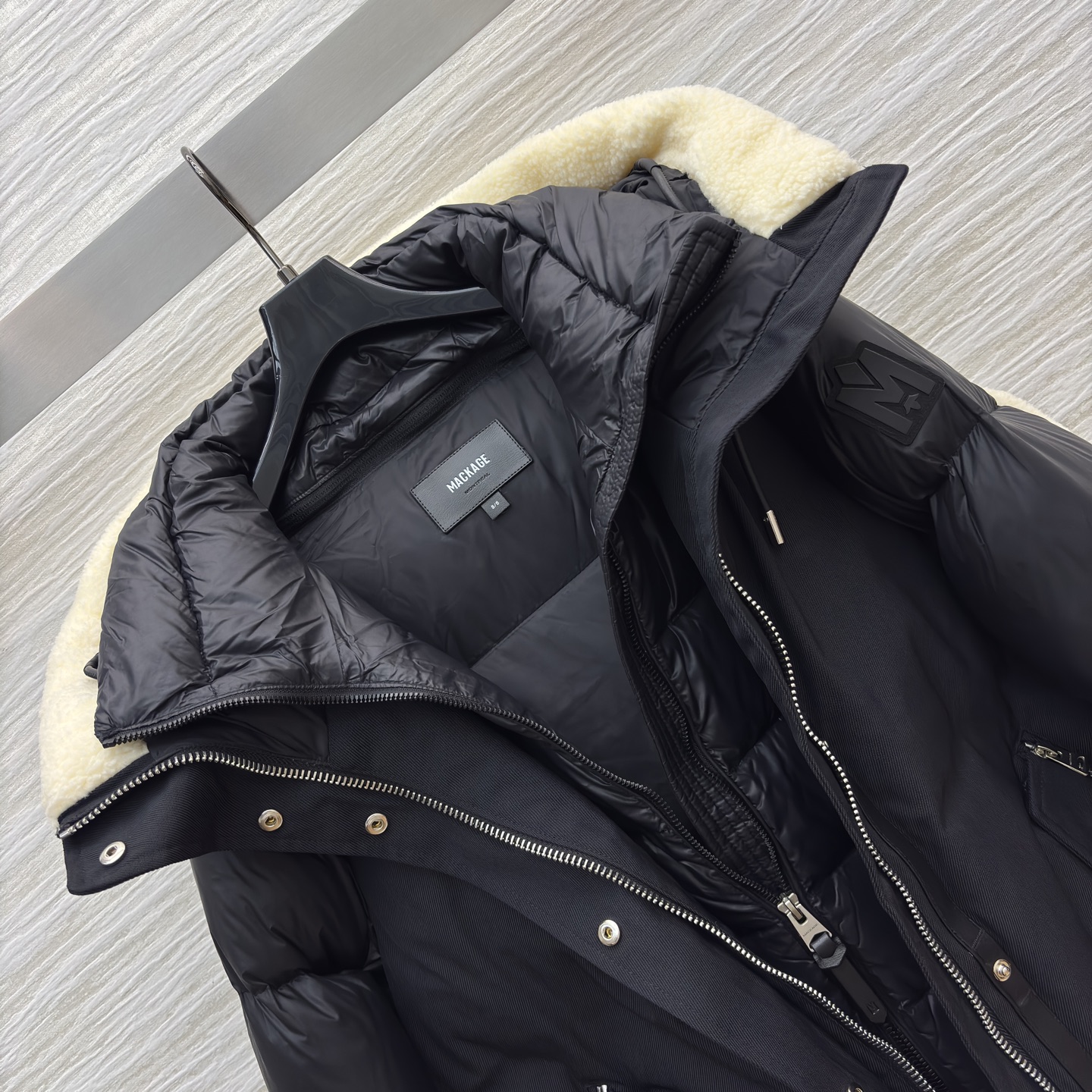 Mackage Down Padded Ski Jacket with Lamb Fur Trim Hood Winter Coat 6 i1761987799035 4865 0 6