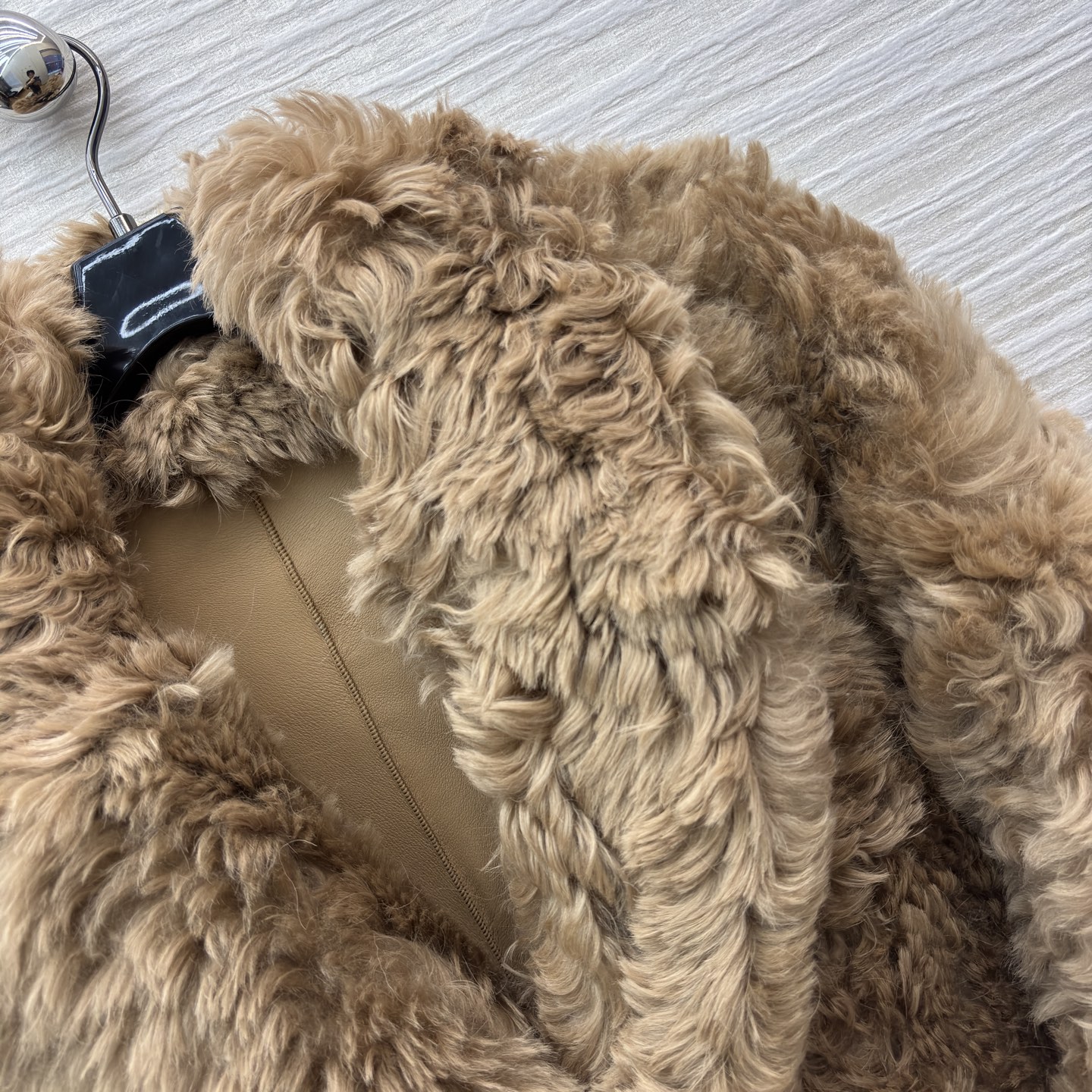 Reversible Shearling Coat: Lambswool & Leather, Long & Stylish - S to XL 5 i1761991516895 4576 0 6