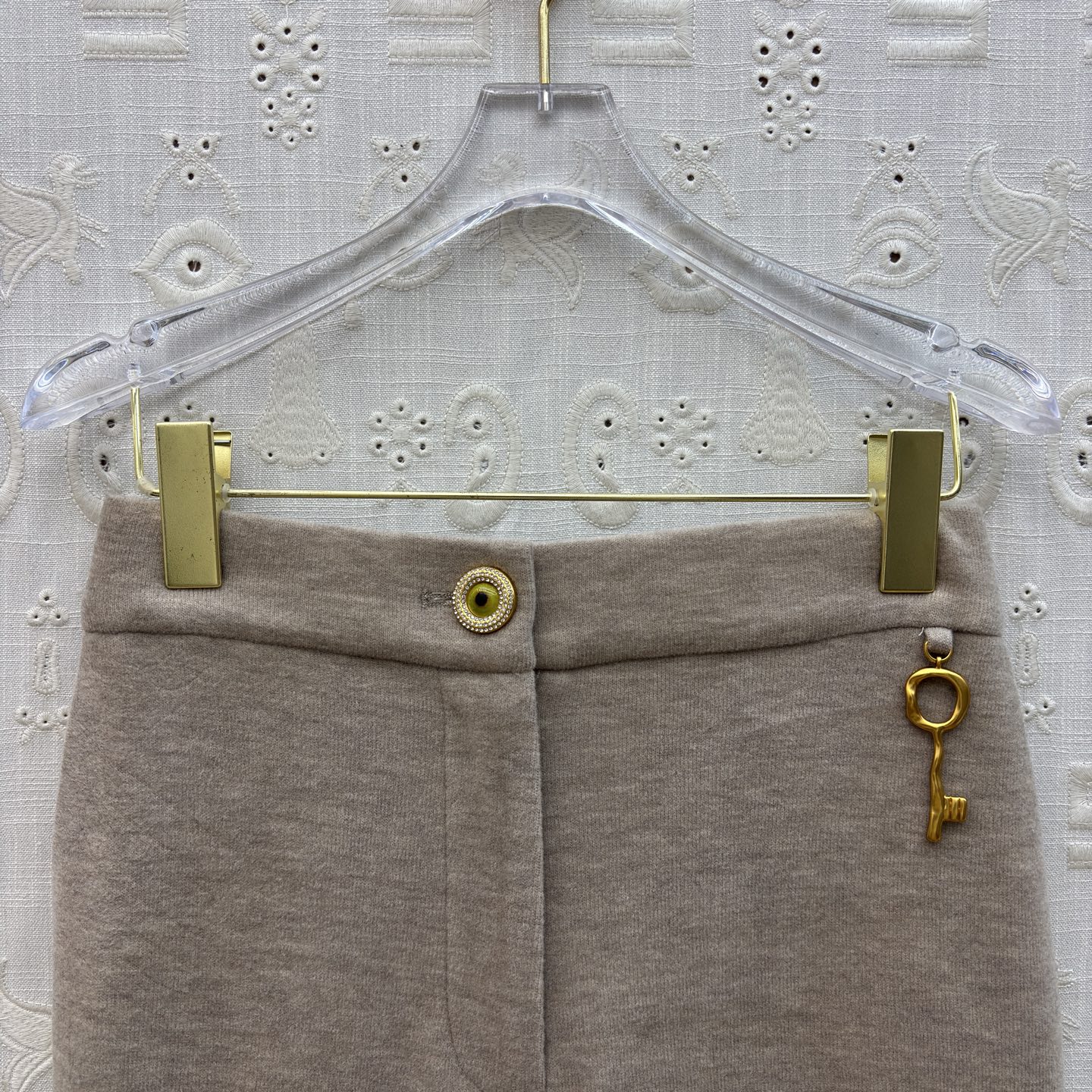 Sch 26新款 五金扣装饰休闲运动套装 立领半拉链套头卫衣+直筒松紧腰阔腿裤 一套搭配日常出行很方便 