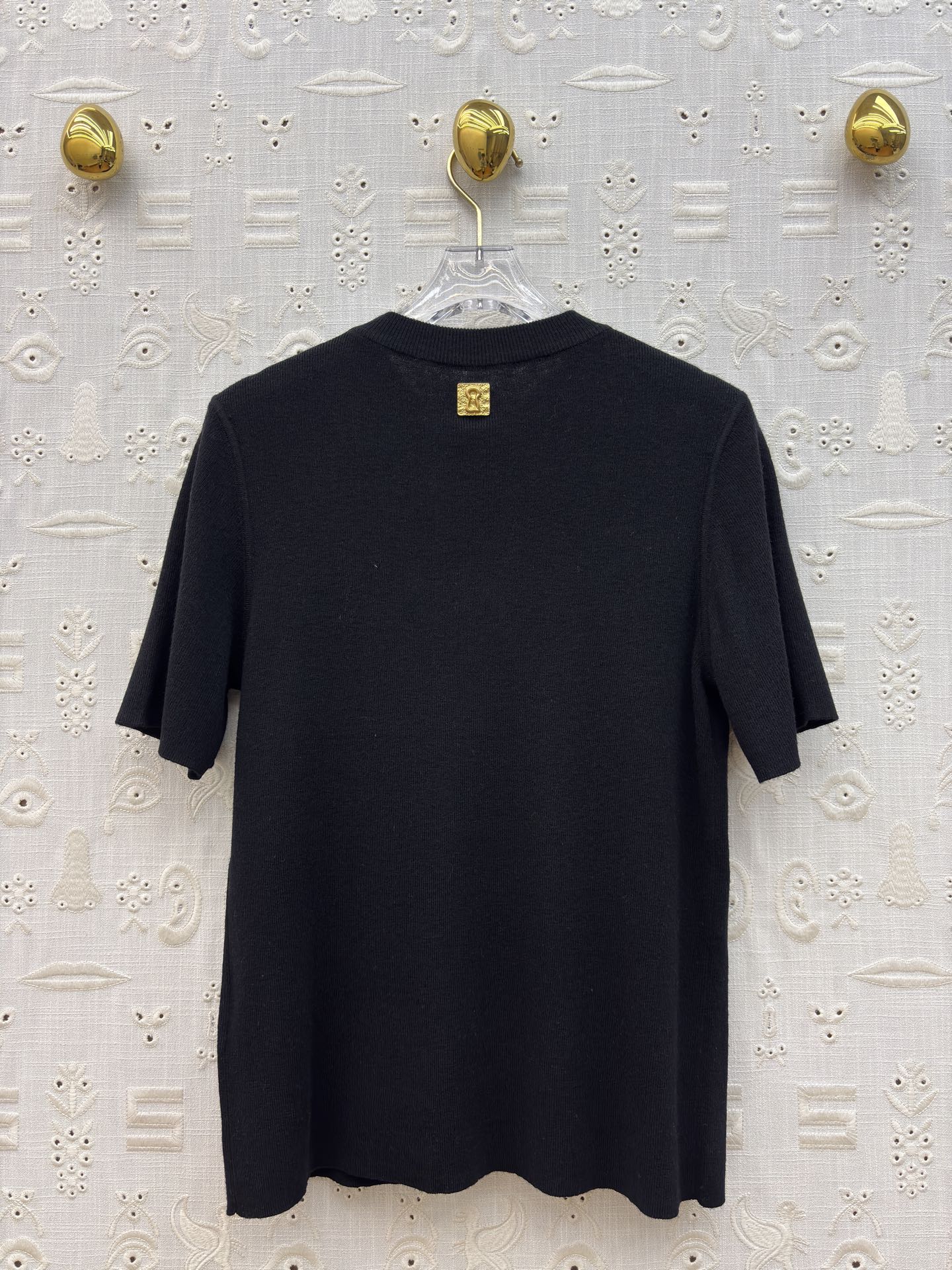 Sch 经典刺绣立体字母T恤 软糯亲肤的面料 春夏换季最值得入手的低调奢品 四色SML