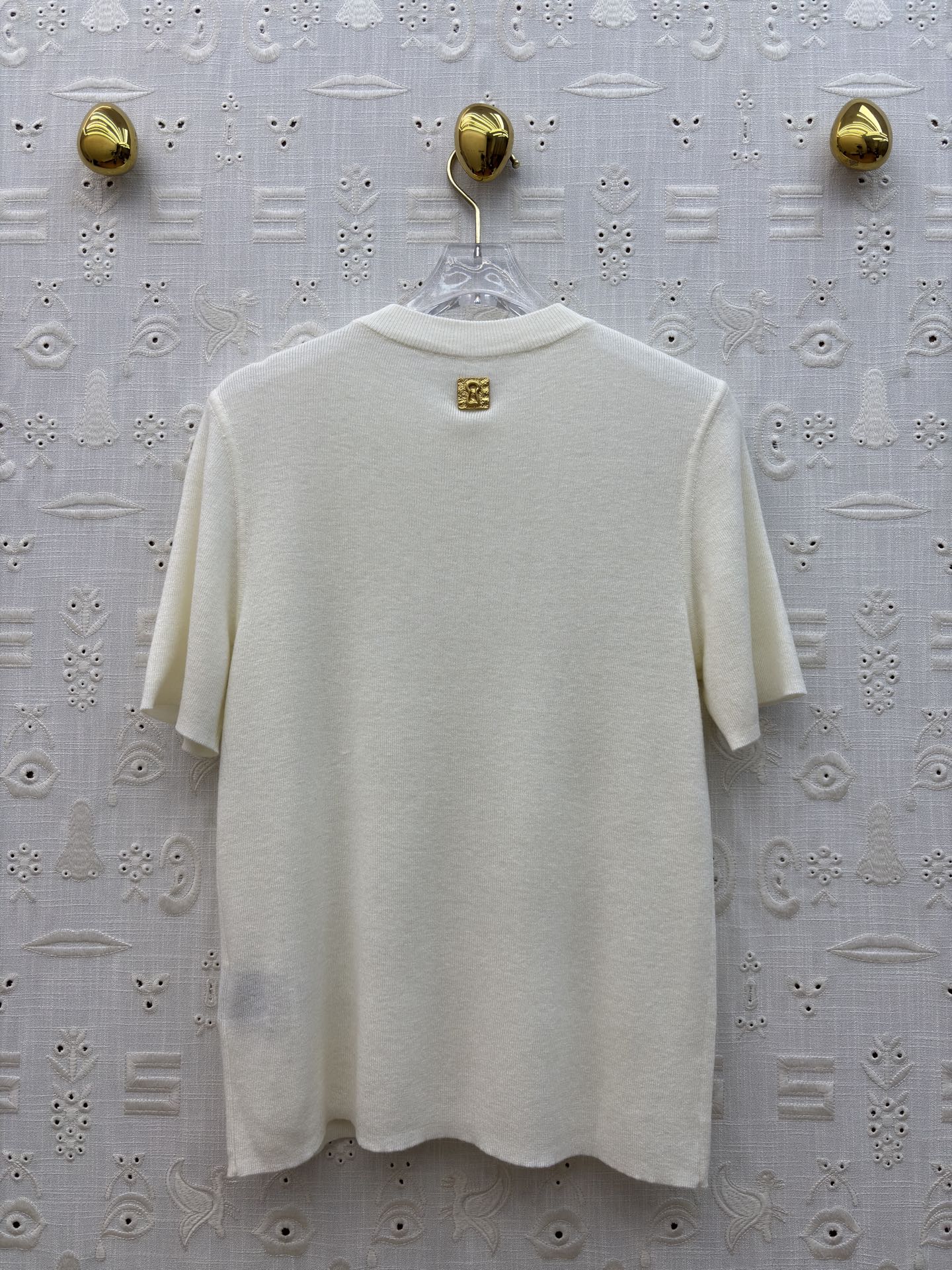 Sch 经典刺绣立体字母T恤 软糯亲肤的面料 春夏换季最值得入手的低调奢品 四色SML