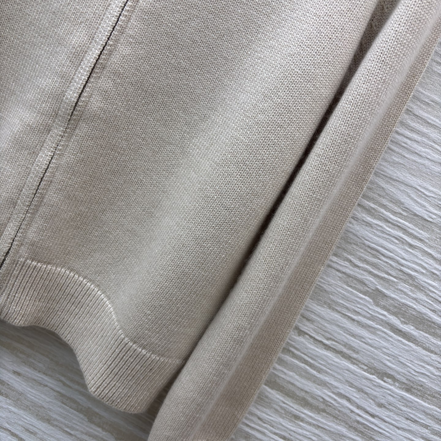 26春季新品 LP简约拉链针织夹克 新年胶囊系列 演绎精致百搭风范~山羊绒混纺面料 匠心打造 质感柔软细