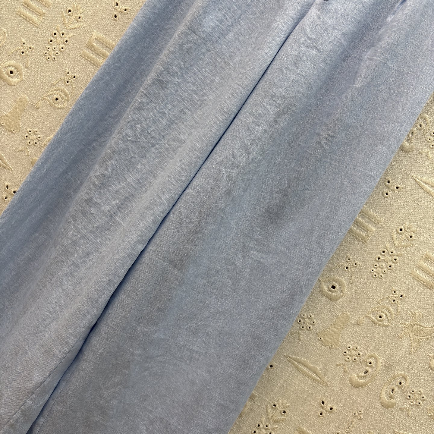 Sch 26新款 高级感亚麻套装 自带清冷贵气 亚麻面料 细节精致点睛 衬衫利落有型 阔腿裤藏肉显瘦 一