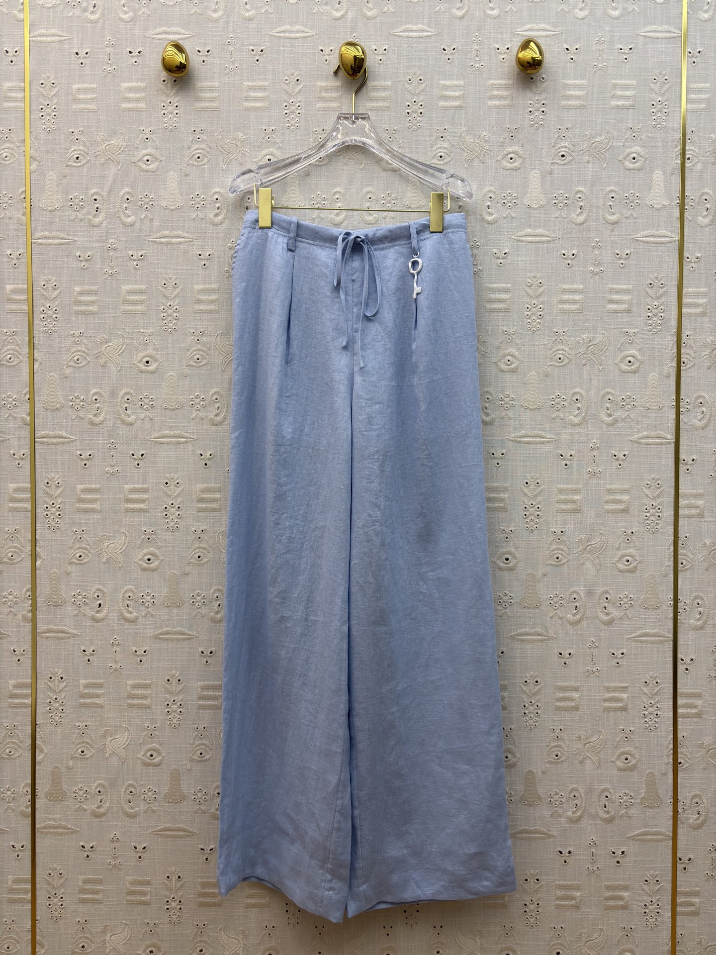 Sch 26新款 高级感亚麻套装 自带清冷贵气 亚麻面料 细节精致点睛 衬衫利落有型 阔腿裤藏肉显瘦 一