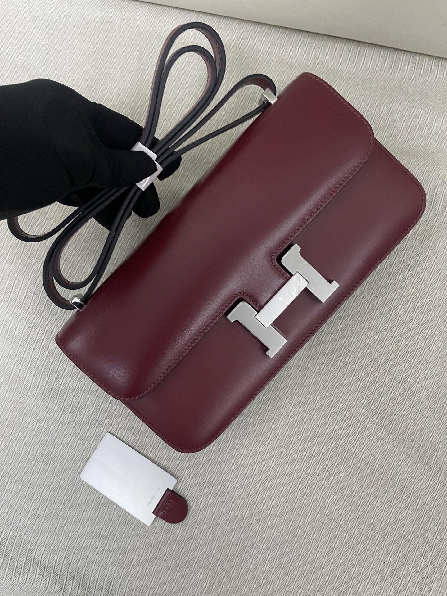 Precio de beneficio 🧧 Kang Kang 26 cuero box Rojo Emma hebilla plateada hilo encerado a mano sin problemas de calidad