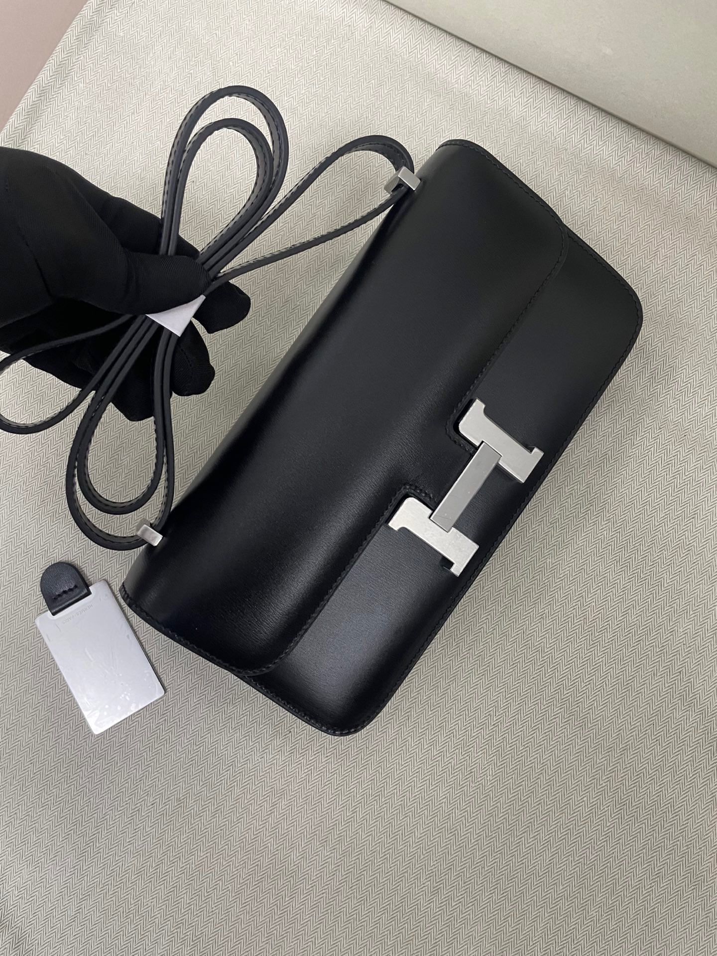 Precio de beneficio 🧧 Kang Kang 26 cuero box negro hebilla plateada hilo encerado a mano sin problemas de calidad