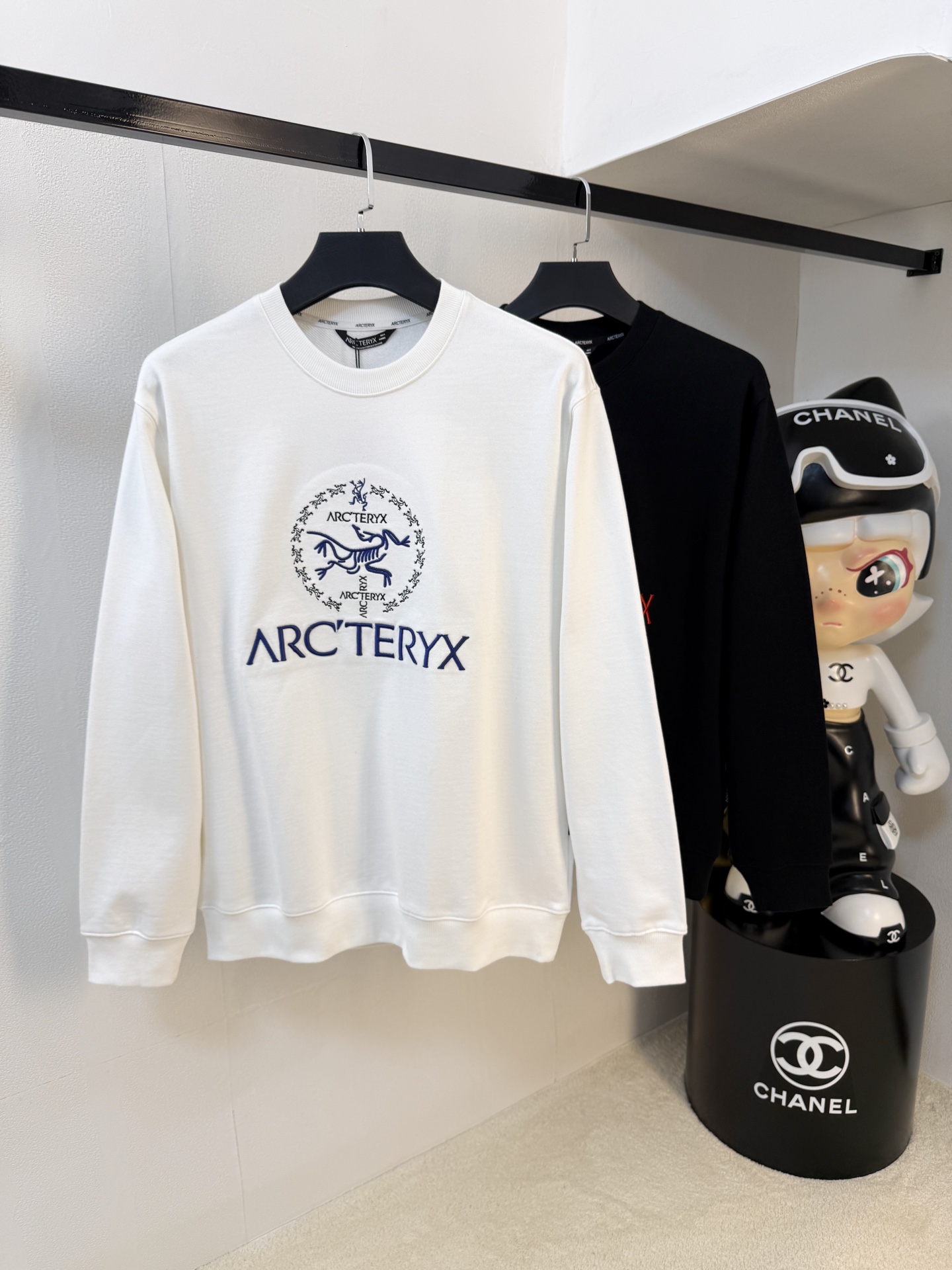 P始祖鸟25SS【新品】最新最顶级版本精美工艺圆领卫衣，最顶级的品质专柜原单套头衫，顶级制作工艺进口面料