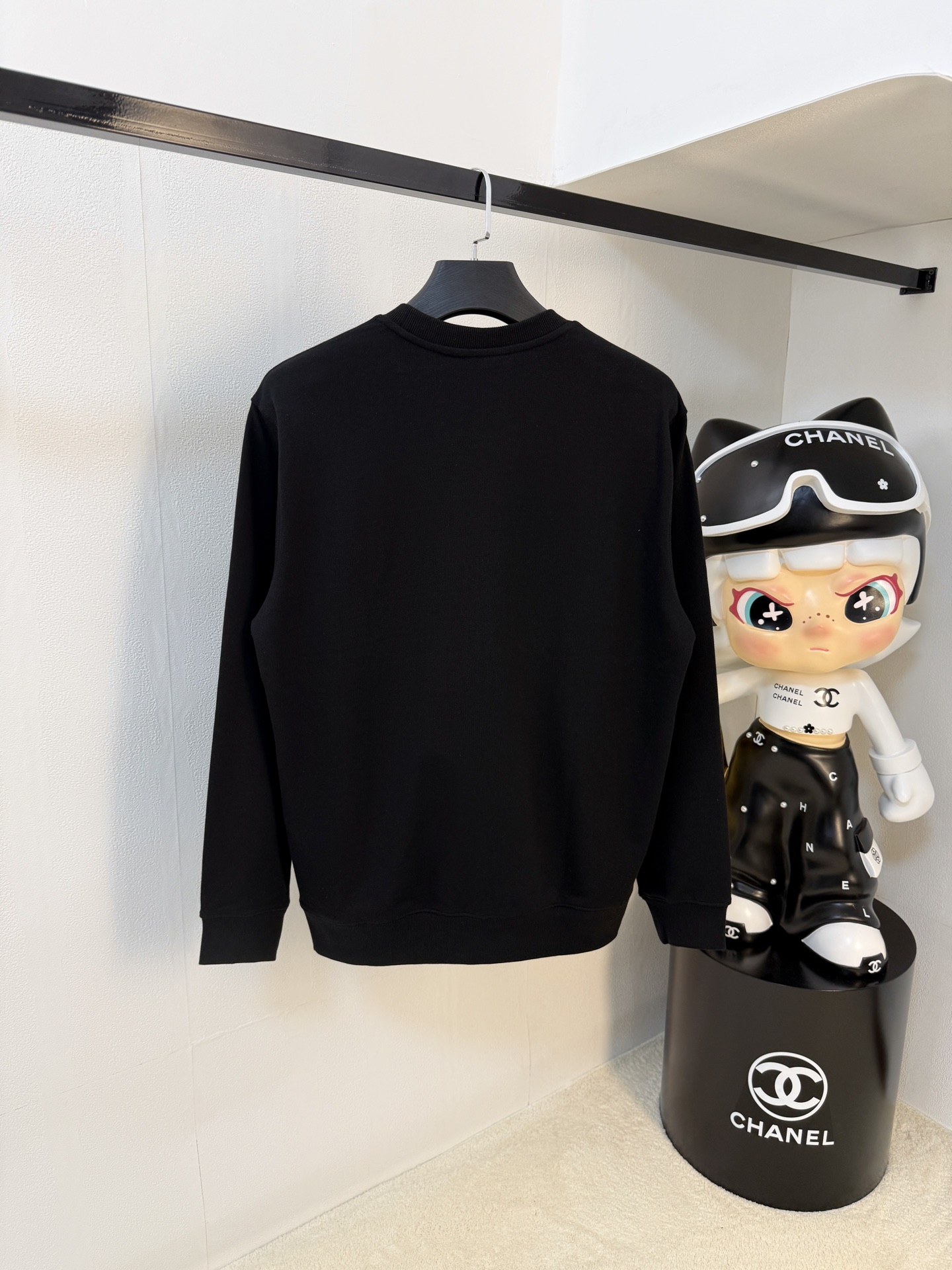 P蒙口25SS【新品】最新最顶级版本精美工艺圆领卫衣，最顶级的品质专柜原单套头衫，顶级制作工艺进口面料，