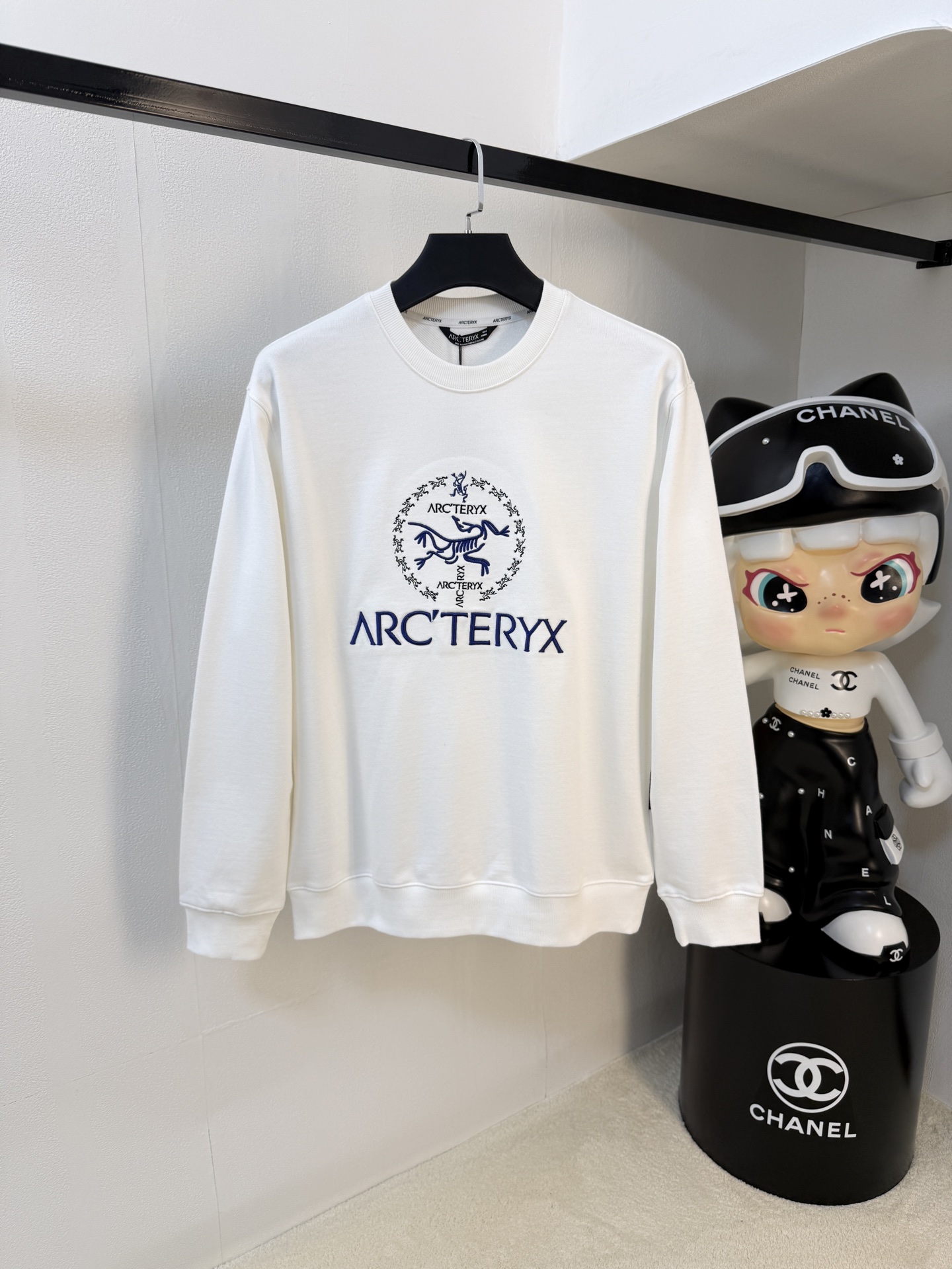 P始祖鸟25SS【新品】最新最顶级版本精美工艺圆领卫衣，最顶级的品质专柜原单套头衫，顶级制作工艺进口面料