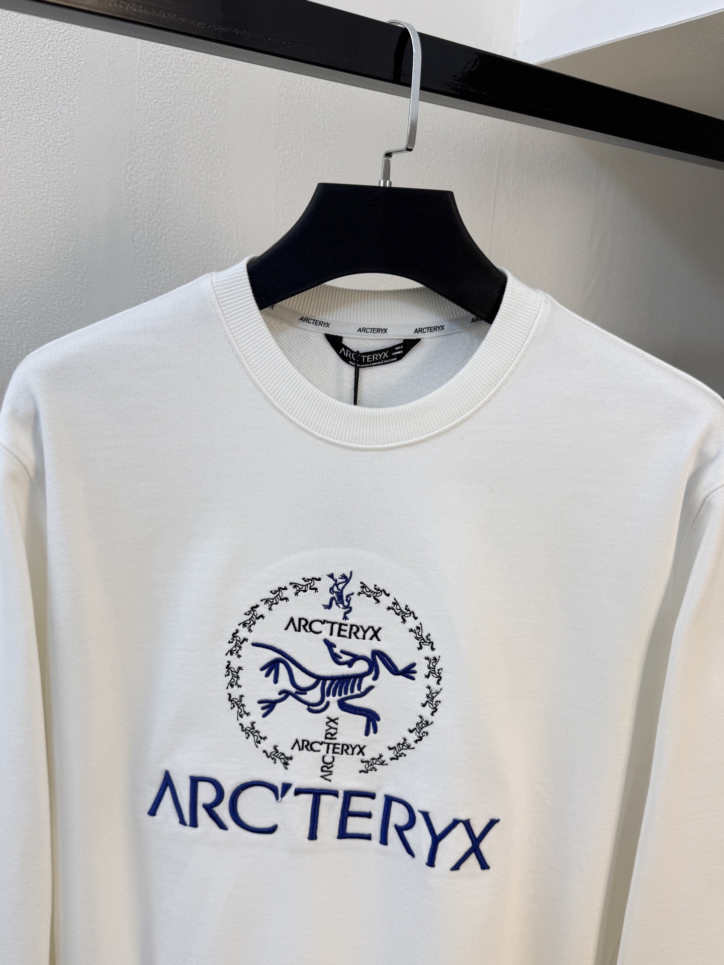 P始祖鸟25SS【新品】最新最顶级版本精美工艺圆领卫衣，最顶级的品质专柜原单套头衫，顶级制作工艺进口面料