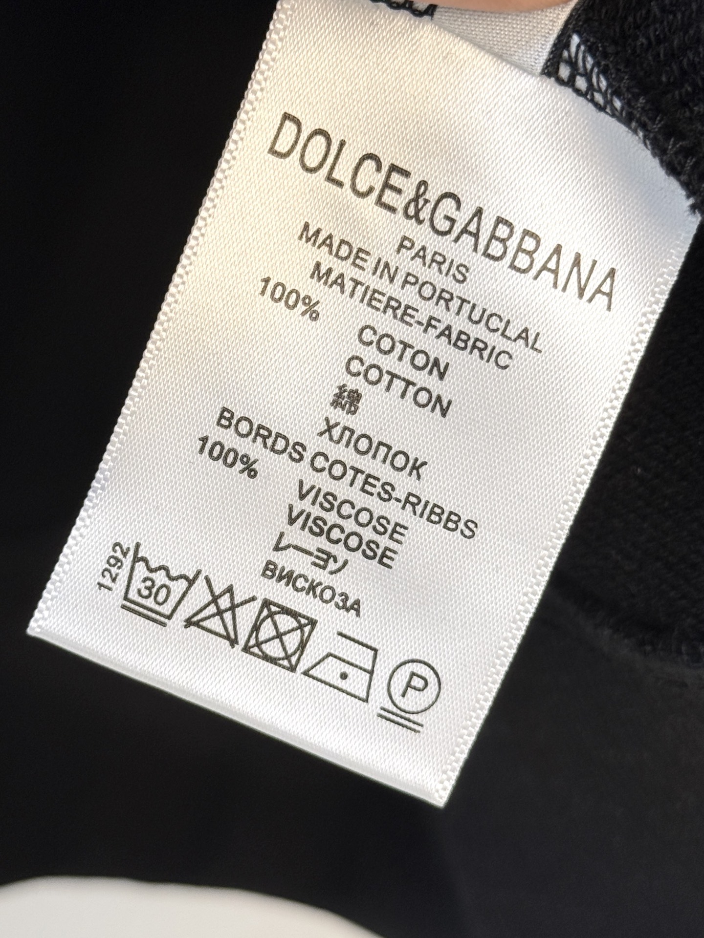 P杜嘉班纳25SS【新品】最新最顶级版本精美工艺圆领卫衣，最顶级的品质专柜原单套头衫，顶级制作工艺进口面