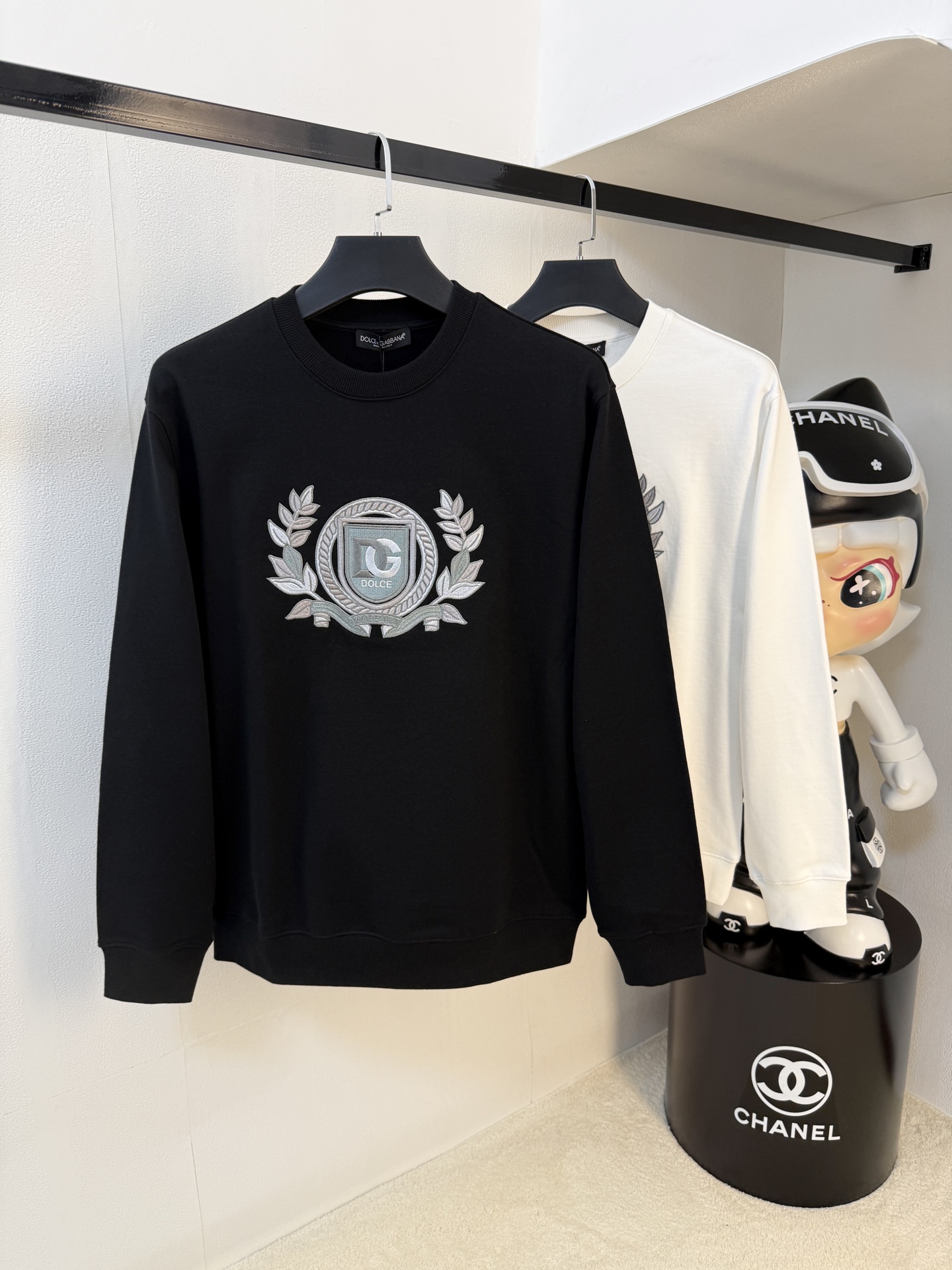 P杜嘉班纳25SS【新品】最新最顶级版本精美工艺圆领卫衣，最顶级的品质专柜原单套头衫，顶级制作工艺进口面