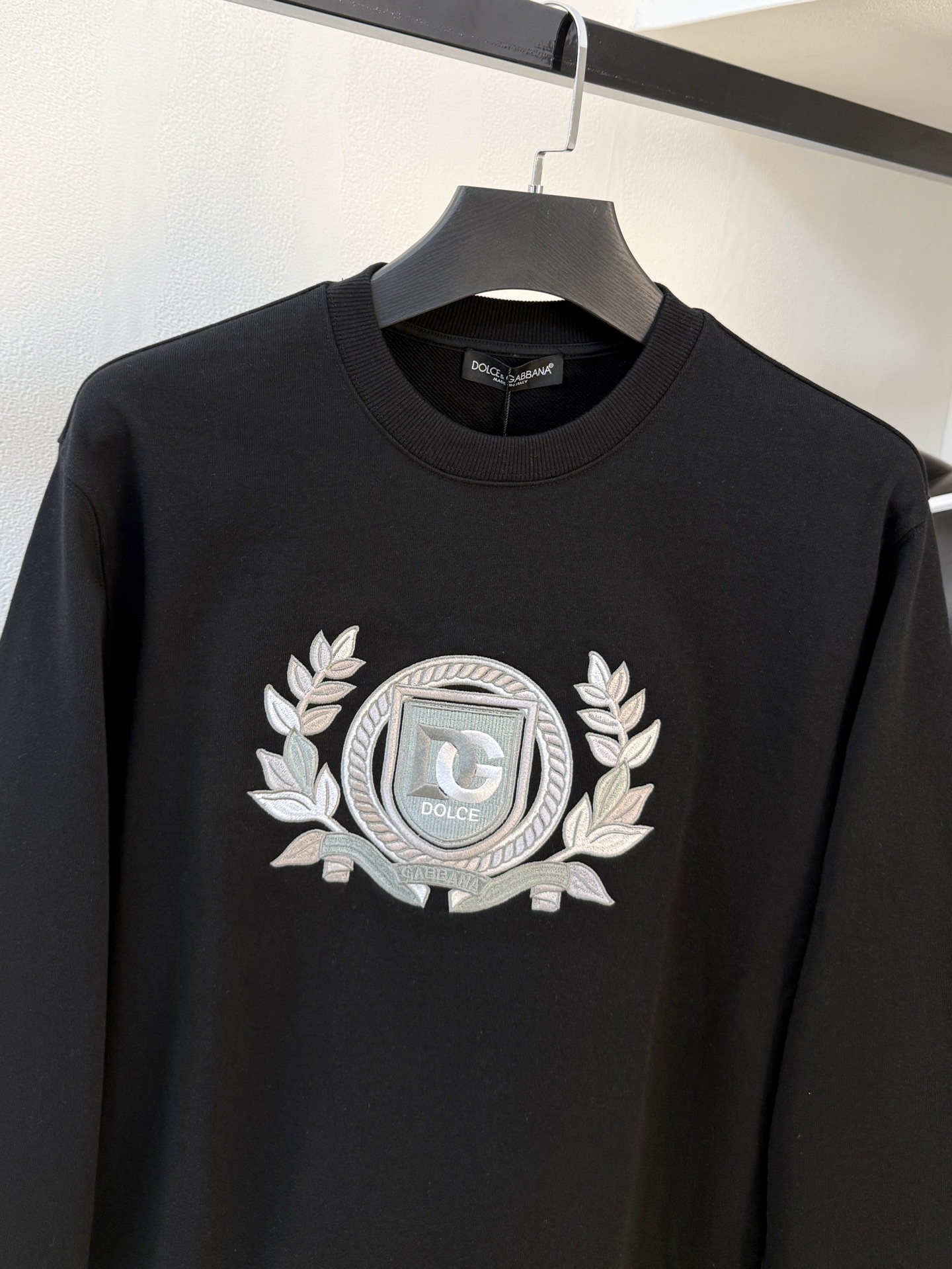 P杜嘉班纳25SS【新品】最新最顶级版本精美工艺圆领卫衣，最顶级的品质专柜原单套头衫，顶级制作工艺进口面