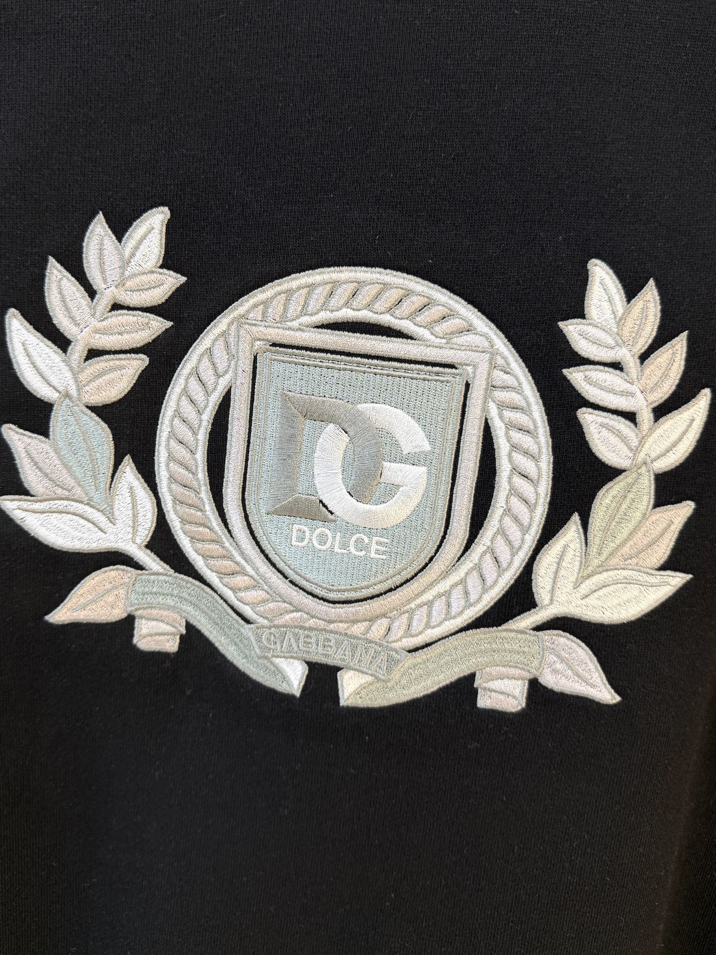 P杜嘉班纳25SS【新品】最新最顶级版本精美工艺圆领卫衣，最顶级的品质专柜原单套头衫，顶级制作工艺进口面