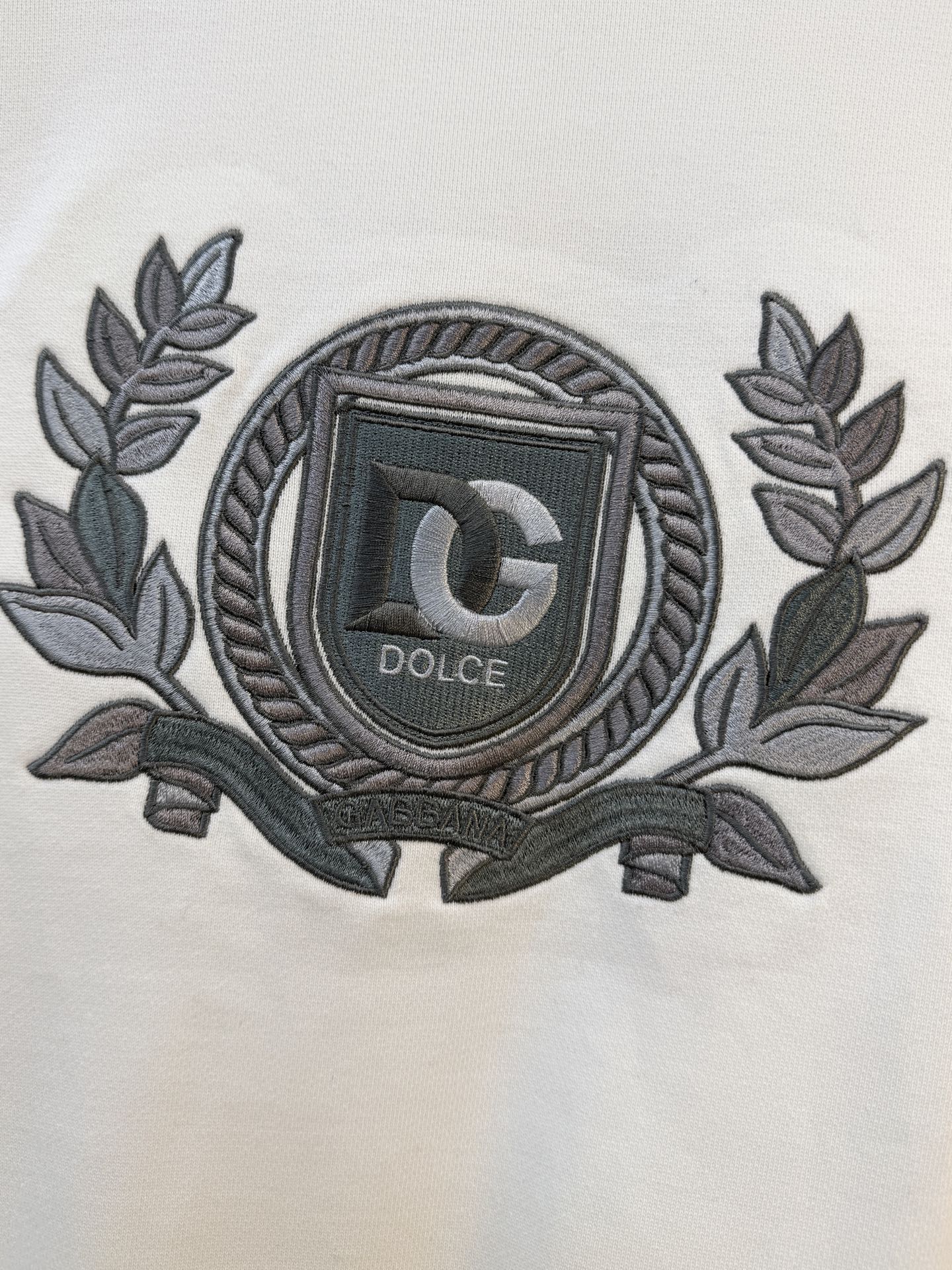 P杜嘉班纳25SS【新品】最新最顶级版本精美工艺圆领卫衣，最顶级的品质专柜原单套头衫，顶级制作工艺进口面