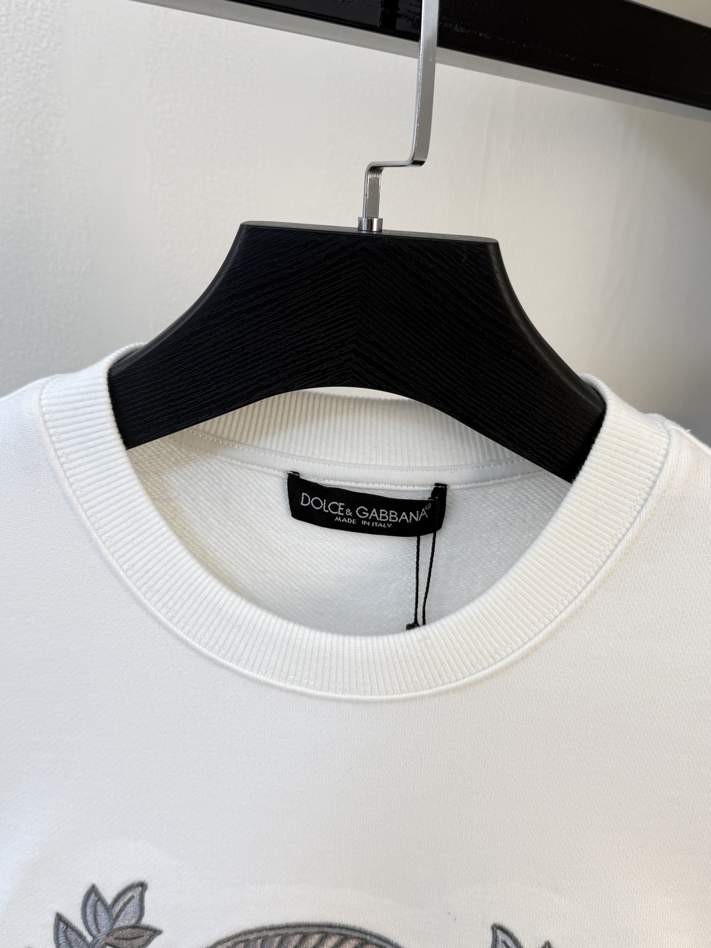 P杜嘉班纳25SS【新品】最新最顶级版本精美工艺圆领卫衣，最顶级的品质专柜原单套头衫，顶级制作工艺进口面