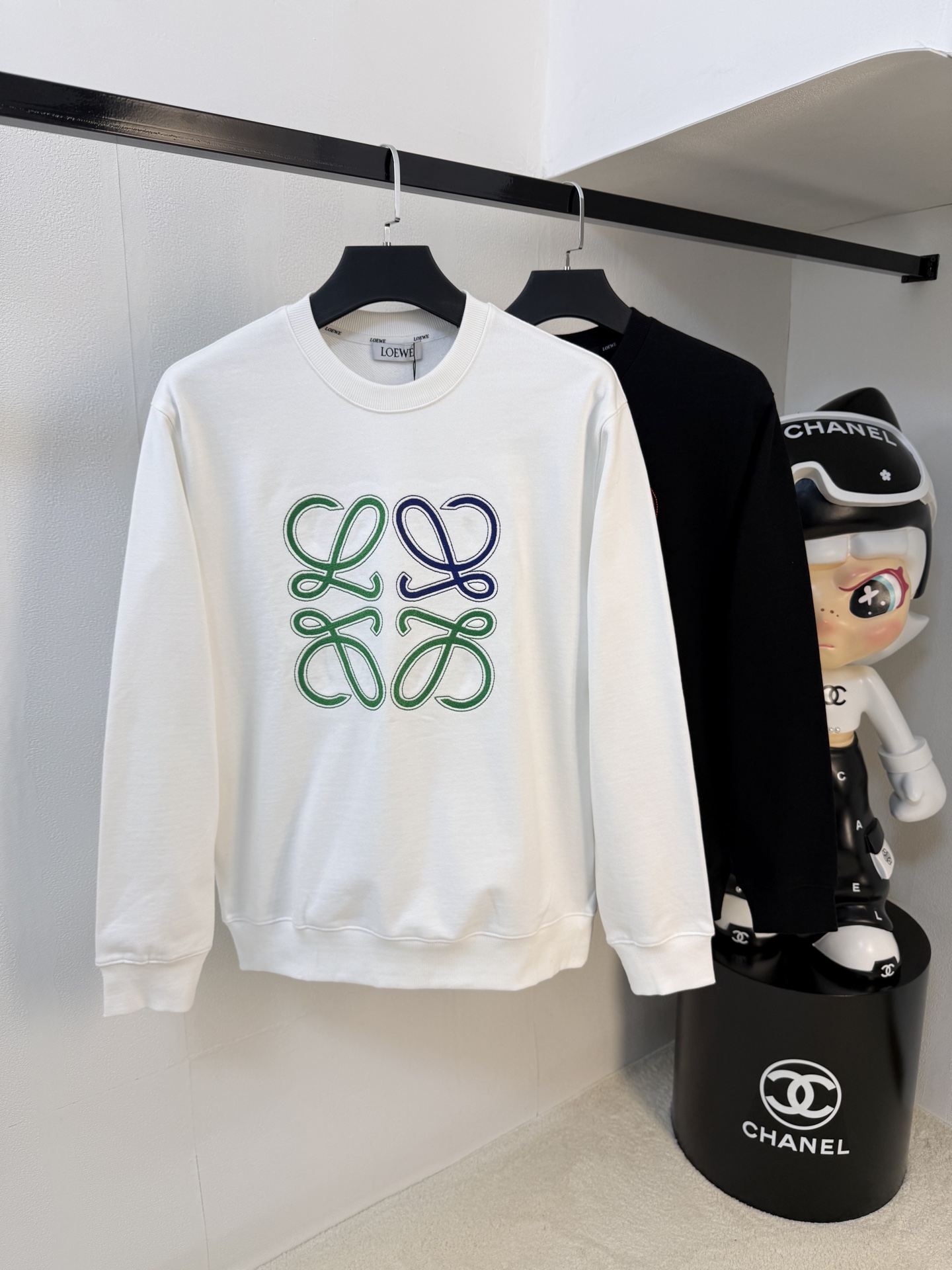 P罗意威25SS【新品】最新最顶级版本精美工艺圆领卫衣，最顶级的品质专柜原单套头衫，顶级制作工艺进口面料