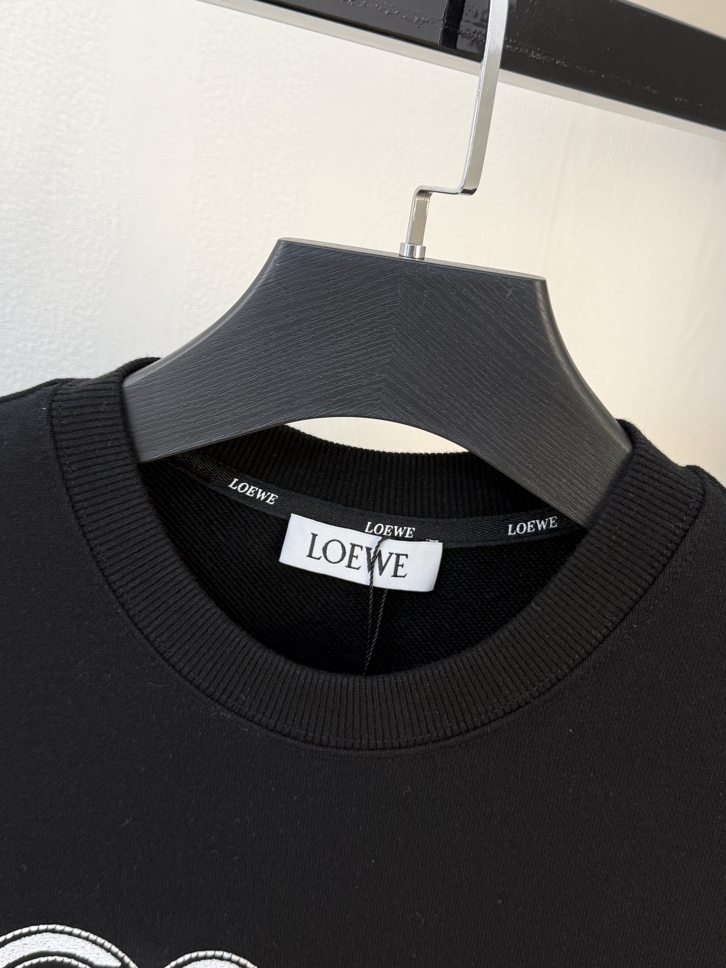 P罗意威25SS【新品】最新最顶级版本精美工艺圆领卫衣，最顶级的品质专柜原单套头衫，顶级制作工艺进口面料