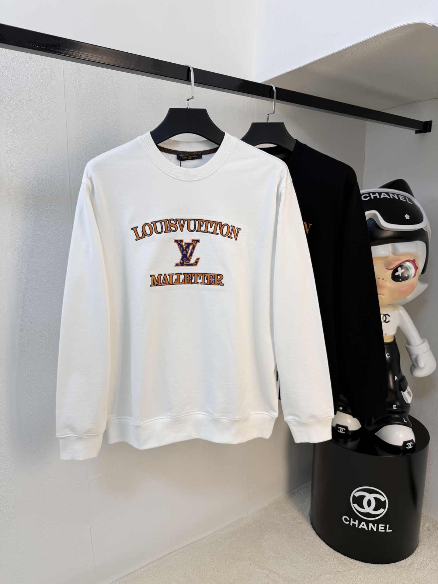 PLV 25SS【新品】最新最顶级版本精美工艺圆领卫衣，最顶级的品质专柜原单套头衫，顶级制作工艺进口面料