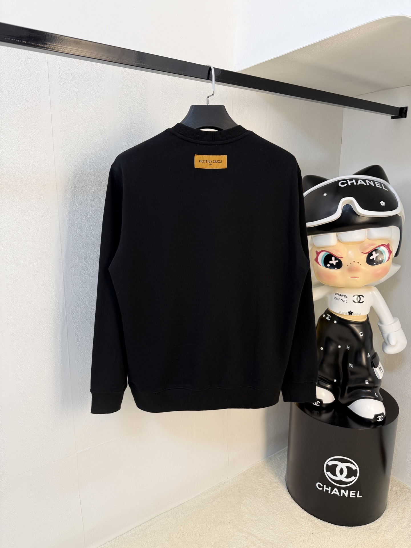 PLV 25SS【新品】最新最顶级版本精美工艺圆领卫衣，最顶级的品质专柜原单套头衫，顶级制作工艺进口面料