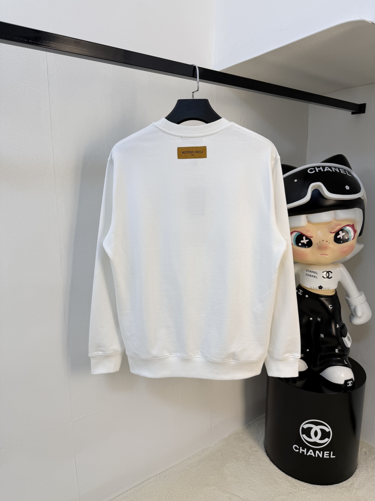 PLV 25SS【新品】最新最顶级版本精美工艺圆领卫衣，最顶级的品质专柜原单套头衫，顶级制作工艺进口面料