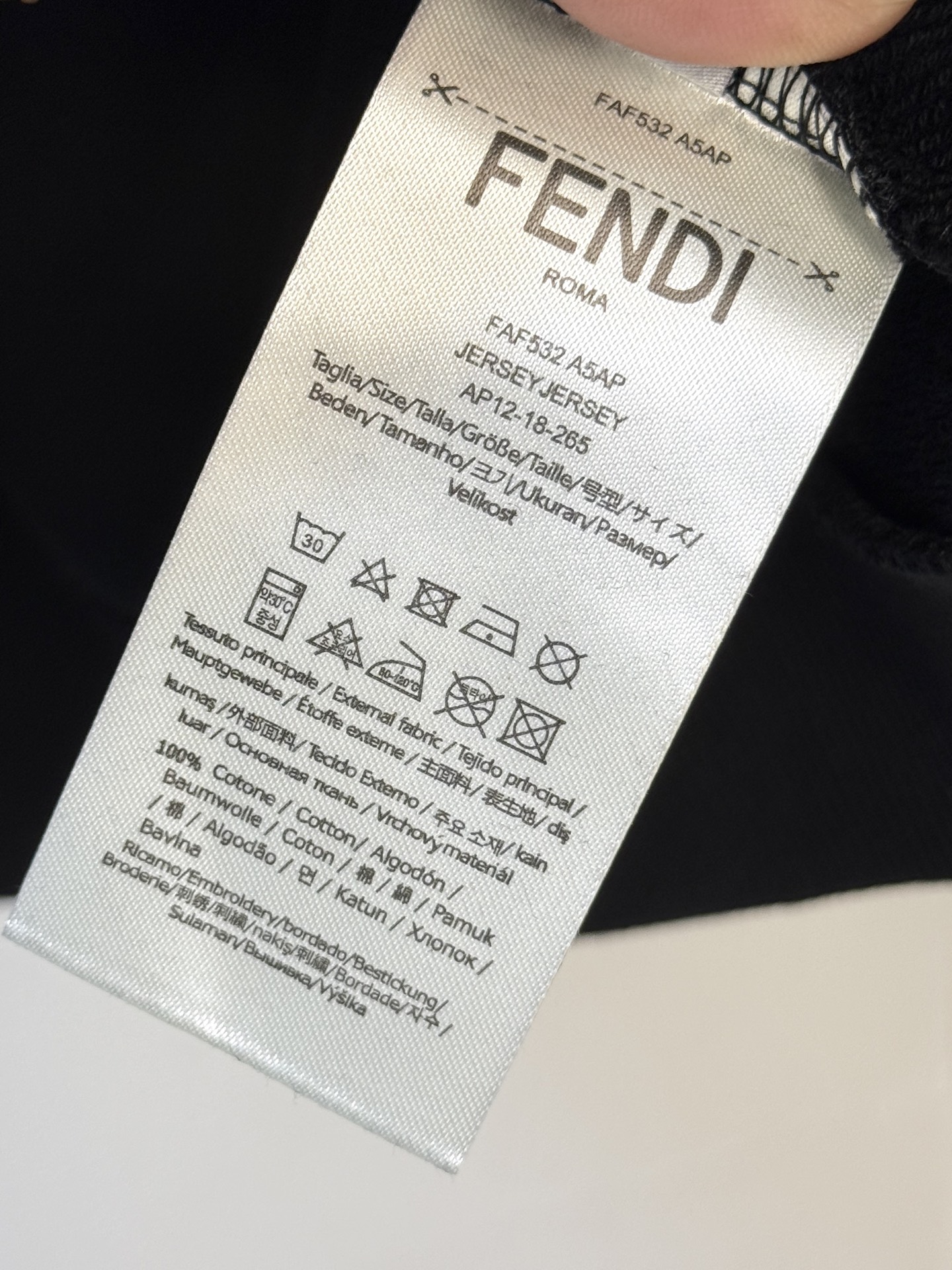 P芬迪25SS【新品】最新最顶级版本精美工艺圆领卫衣，最顶级的品质专柜原单套头衫，顶级制作工艺进口面料，