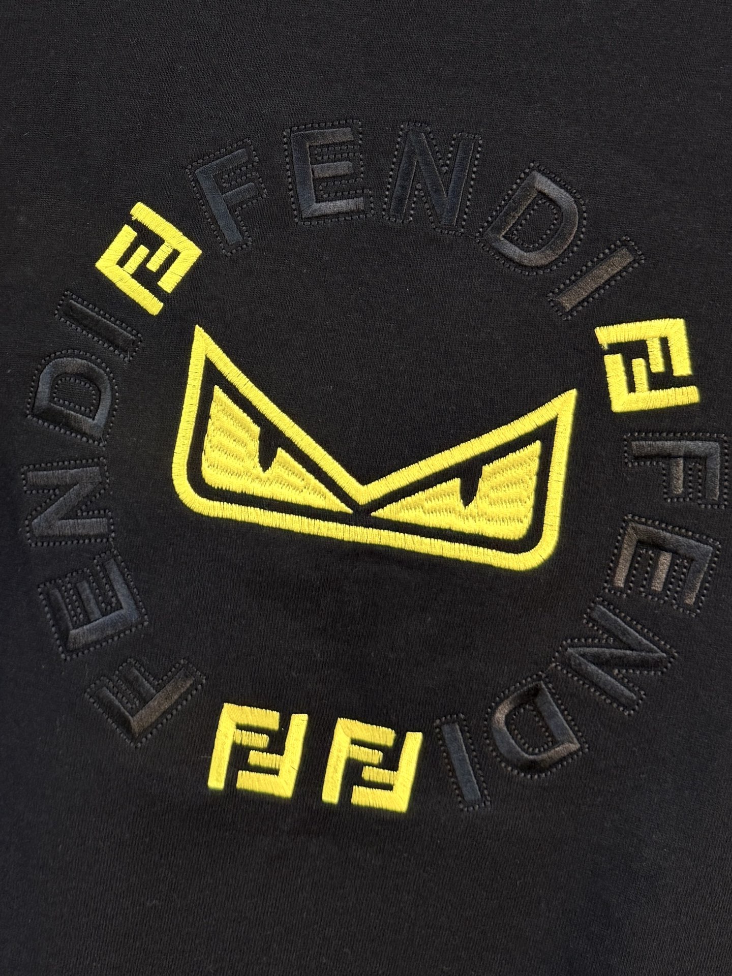 P芬迪25SS【新品】最新最顶级版本精美工艺圆领卫衣，最顶级的品质专柜原单套头衫，顶级制作工艺进口面料，