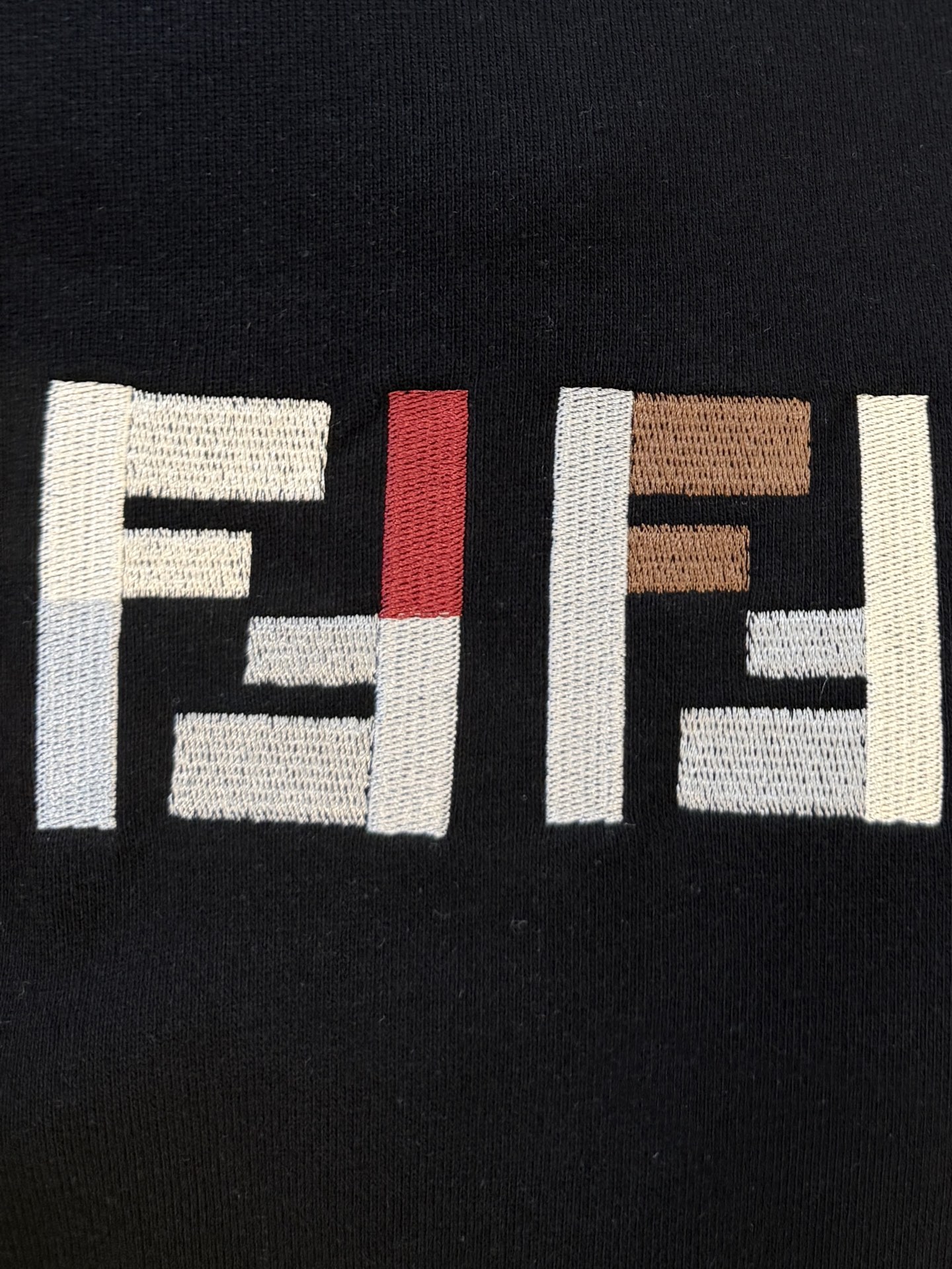 P芬迪25SS【新品】最新最顶级版本精美工艺圆领卫衣，最顶级的品质专柜原单套头衫，顶级制作工艺进口面料，