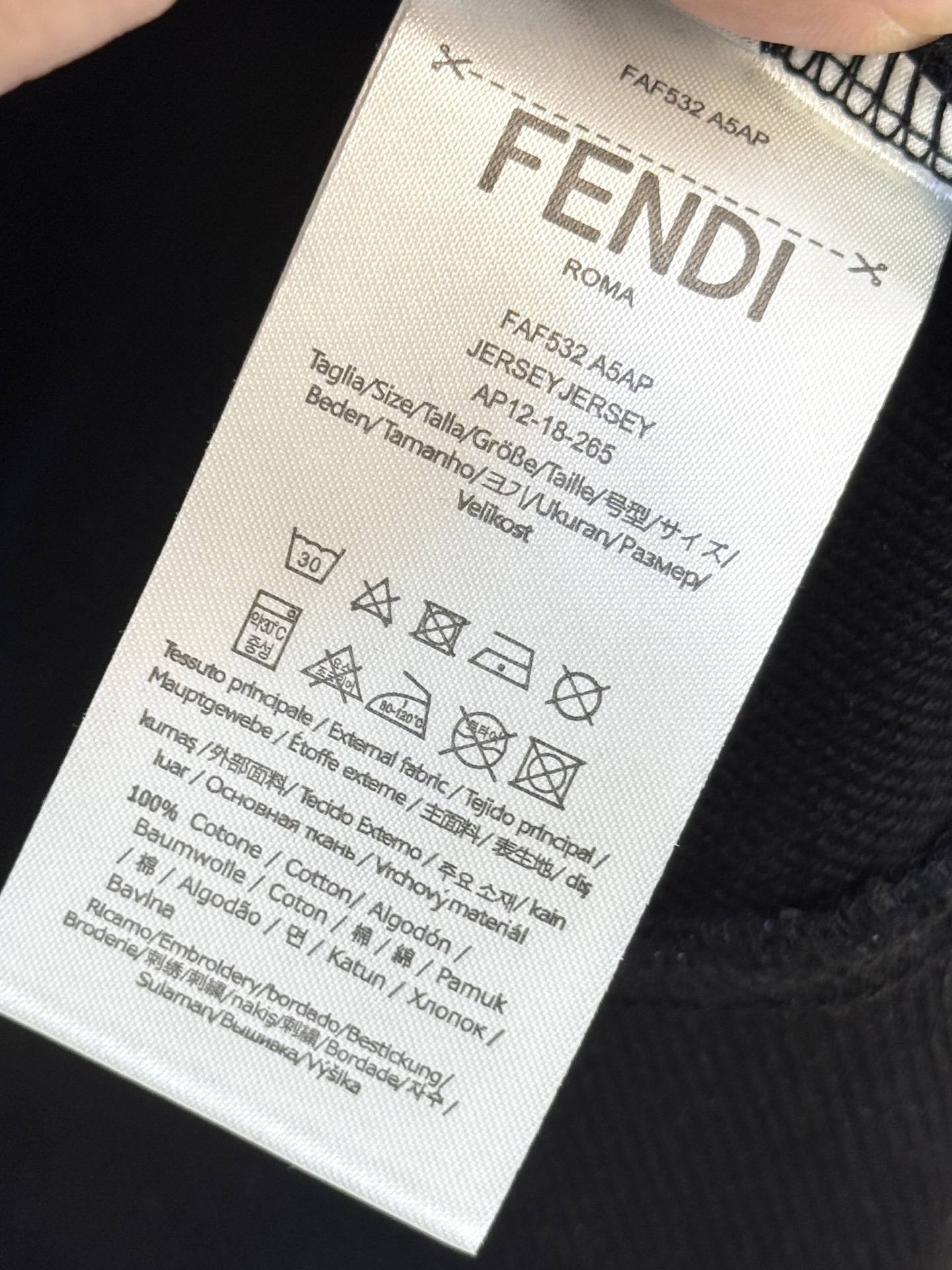 P芬迪25SS【新品】最新最顶级版本精美工艺圆领卫衣，最顶级的品质专柜原单套头衫，顶级制作工艺进口面料，