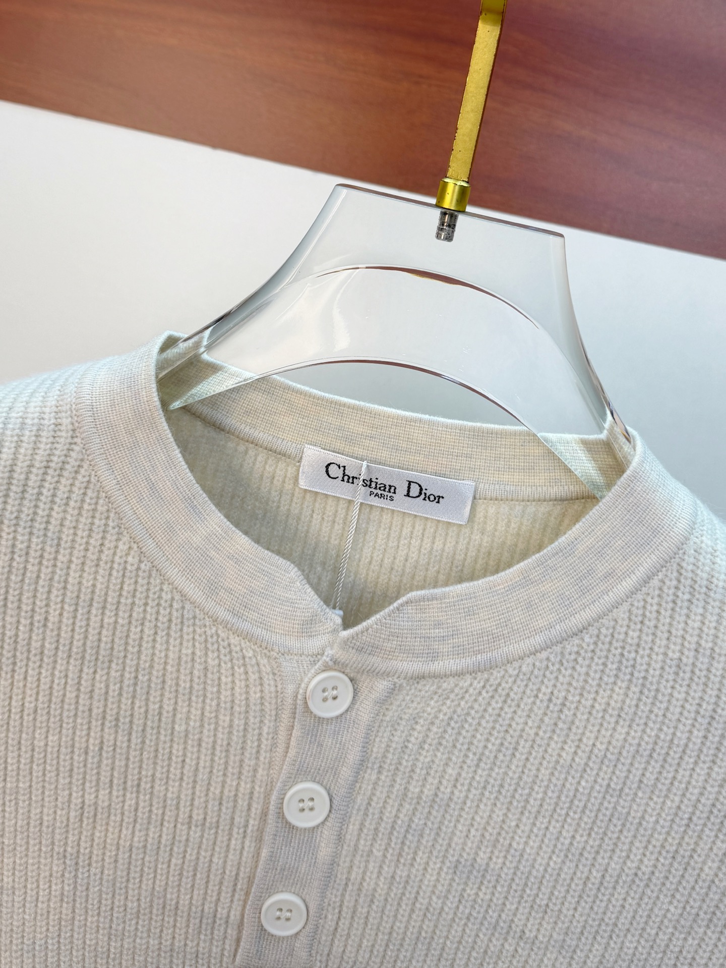 P迪奥2025【新品】秋冬新款针织羊毛开衫 高品质意大利进口羊毛混纺面料，高密度针织，时尚百搭毛衣，帅气