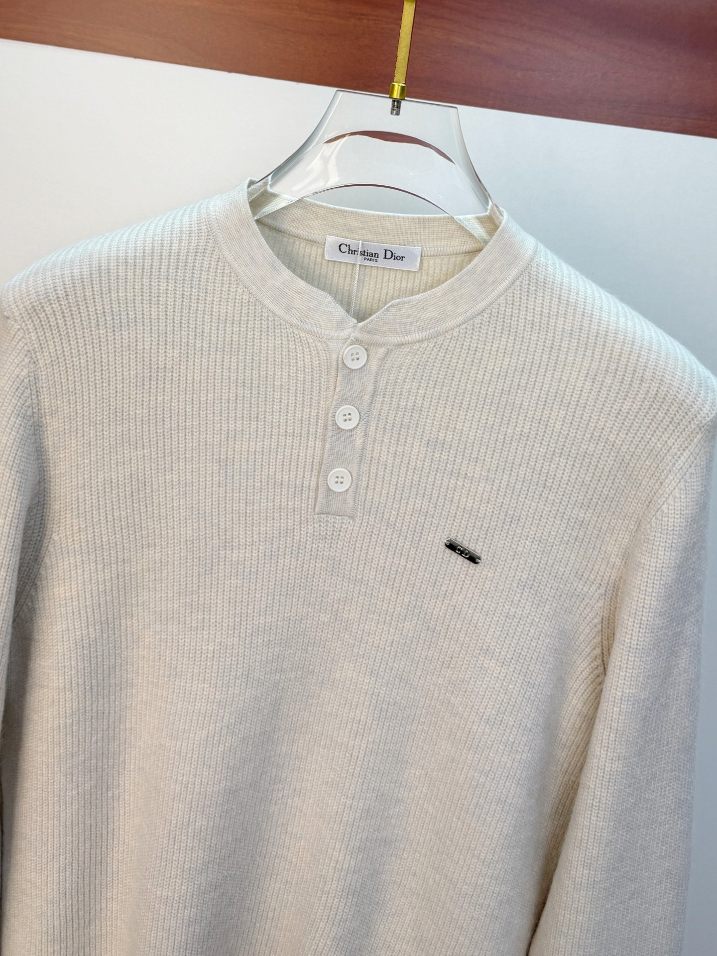 P迪奥2025【新品】秋冬新款针织羊毛开衫 高品质意大利进口羊毛混纺面料，高密度针织，时尚百搭毛衣，帅气