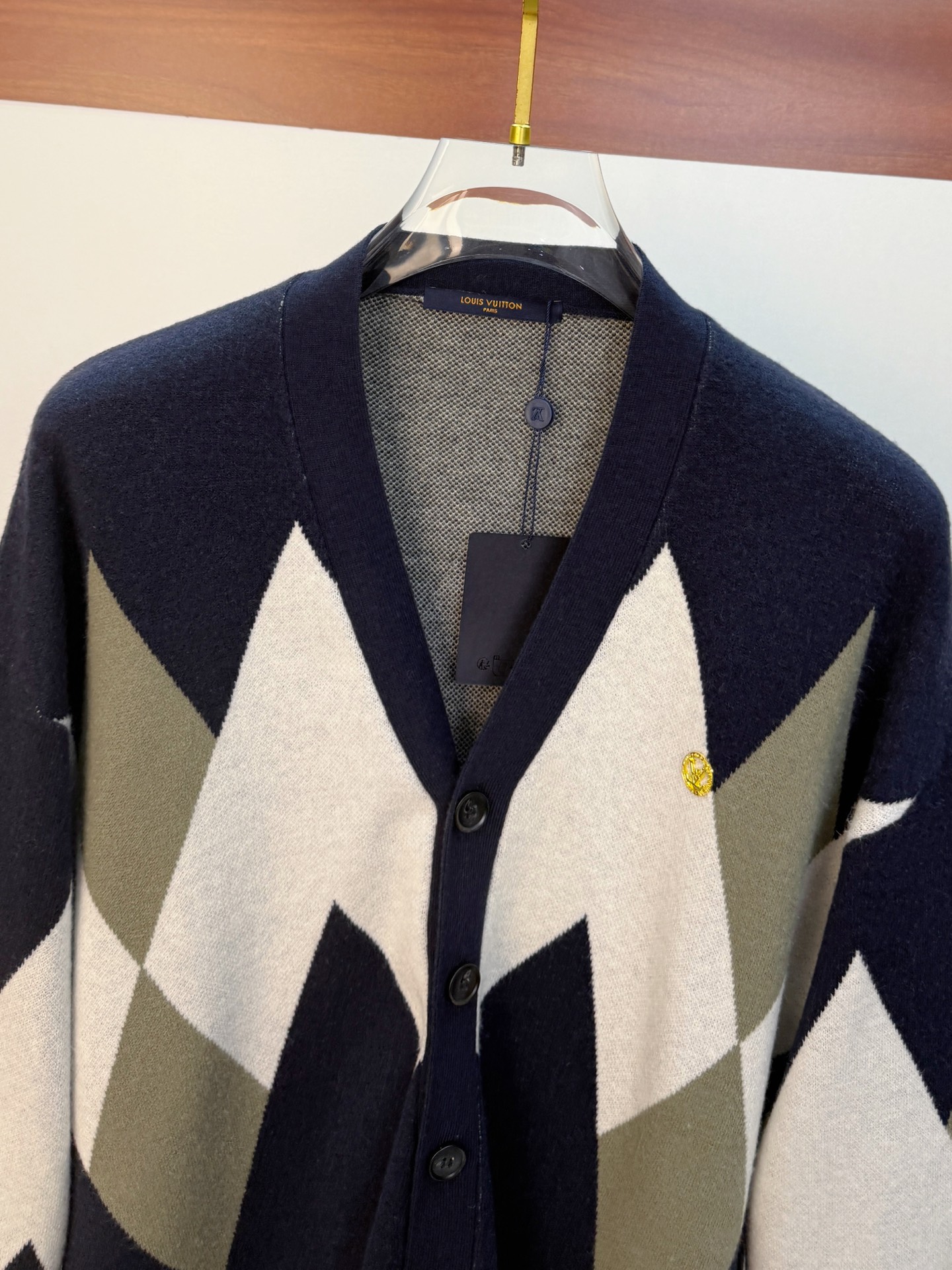 PLV 2025【新品】秋冬新款针织羊毛开衫 高品质意大利进口羊毛混纺面料，高密度针织，时尚百搭毛衣，帅