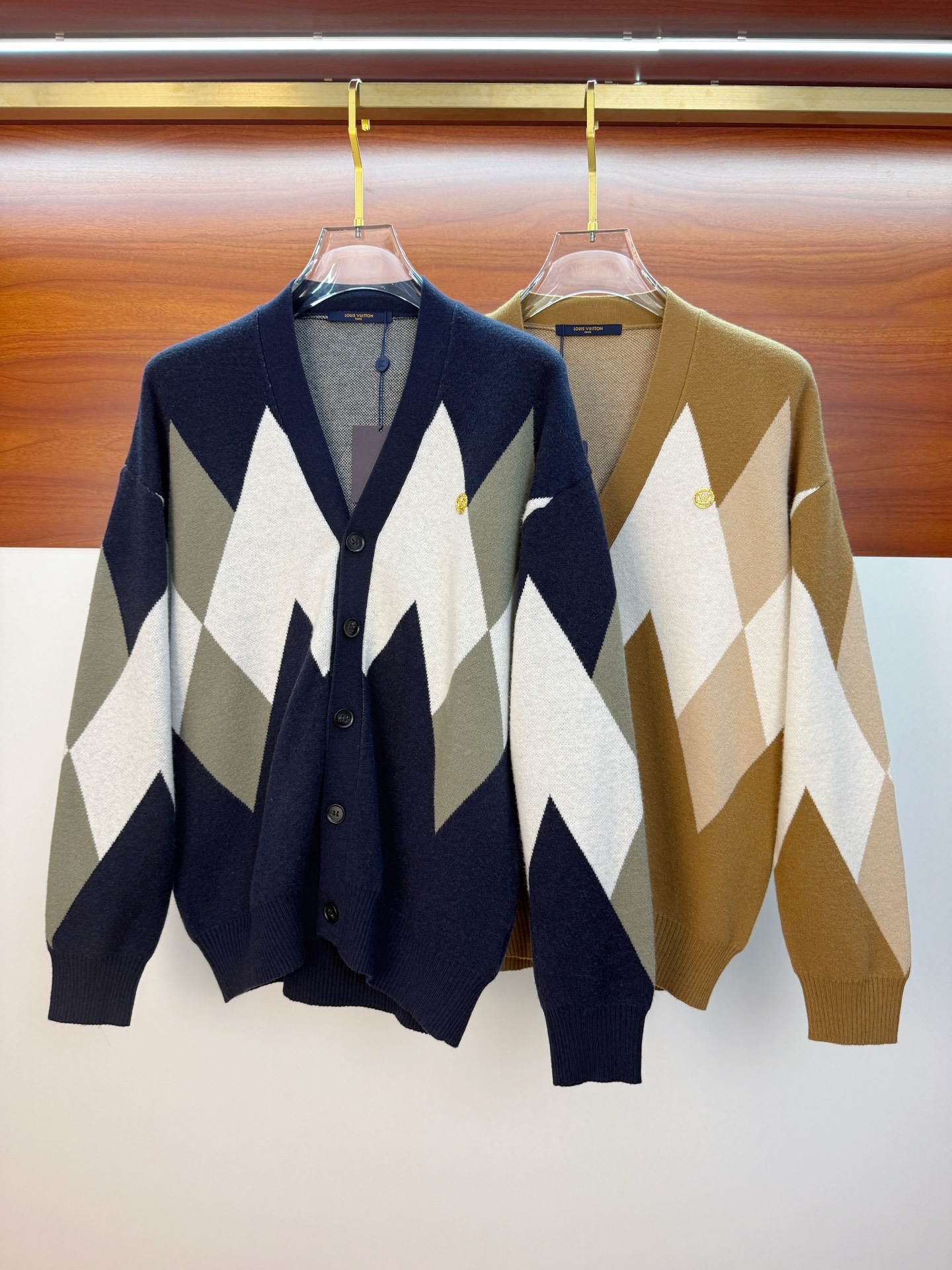 PLV 2025【新品】秋冬新款针织羊毛开衫 高品质意大利进口羊毛混纺面料，高密度针织，时尚百搭毛衣，帅