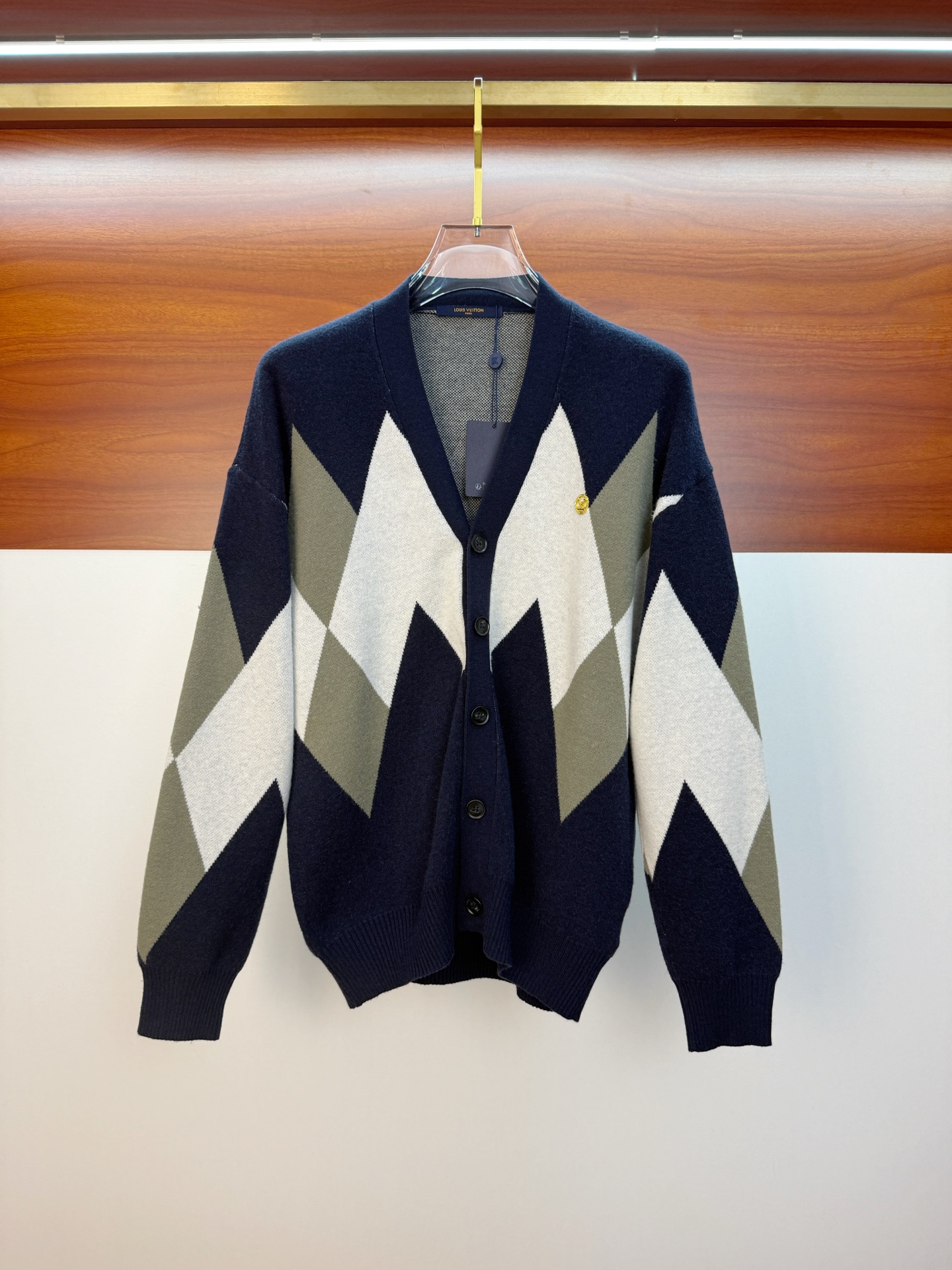 PLV 2025【新品】秋冬新款针织羊毛开衫 高品质意大利进口羊毛混纺面料，高密度针织，时尚百搭毛衣，帅