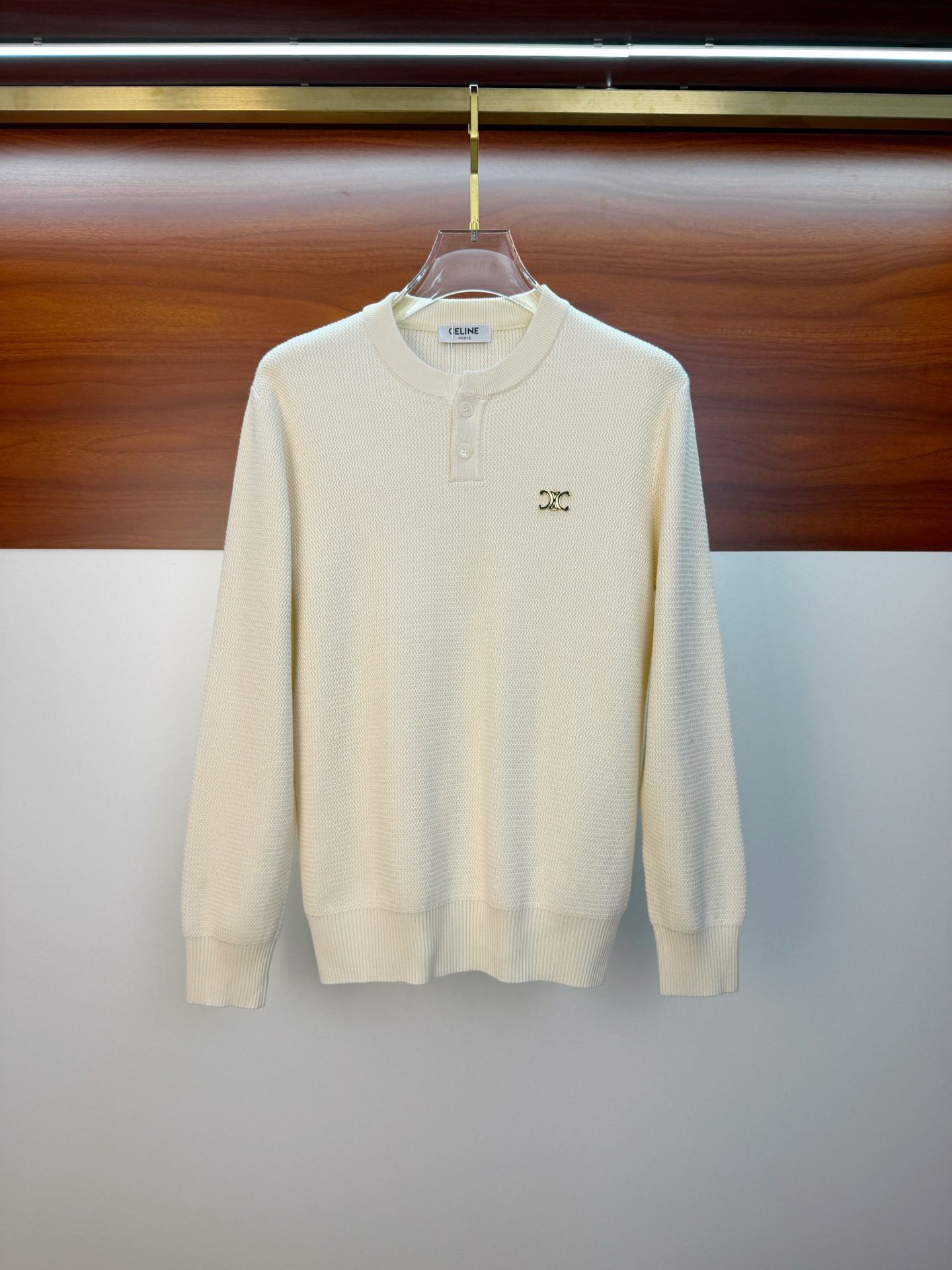 P赛琳2025【新品】秋冬新款针织羊毛开衫 高品质意大利进口羊毛混纺面料，高密度针织，时尚百搭毛衣，帅气