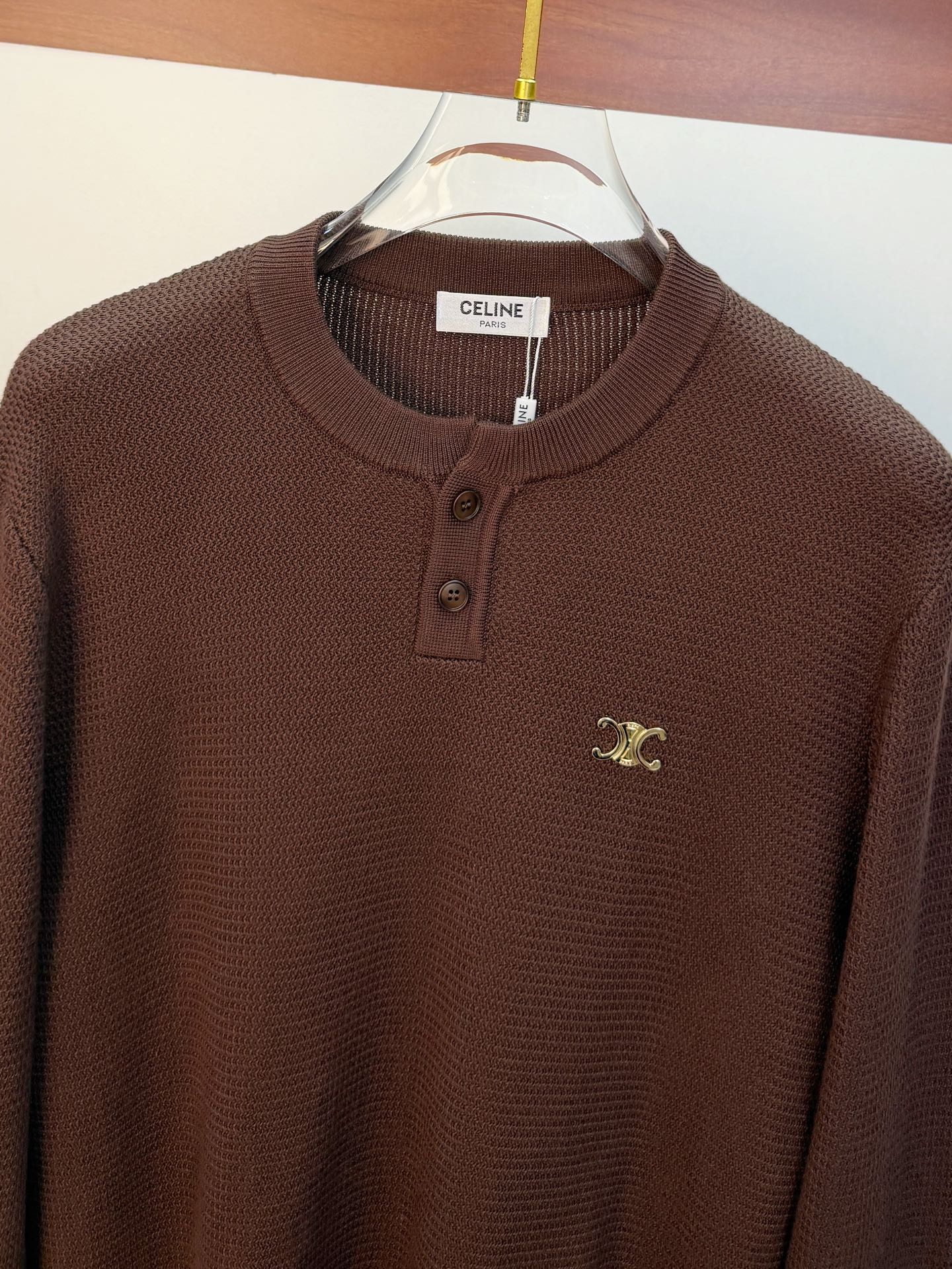 P赛琳2025【新品】秋冬新款针织羊毛开衫 高品质意大利进口羊毛混纺面料，高密度针织，时尚百搭毛衣，帅气