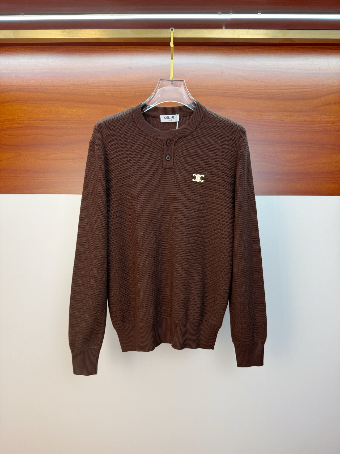 P赛琳2025【新品】秋冬新款针织羊毛开衫 高品质意大利进口羊毛混纺面料，高密度针织，时尚百搭毛衣，帅气