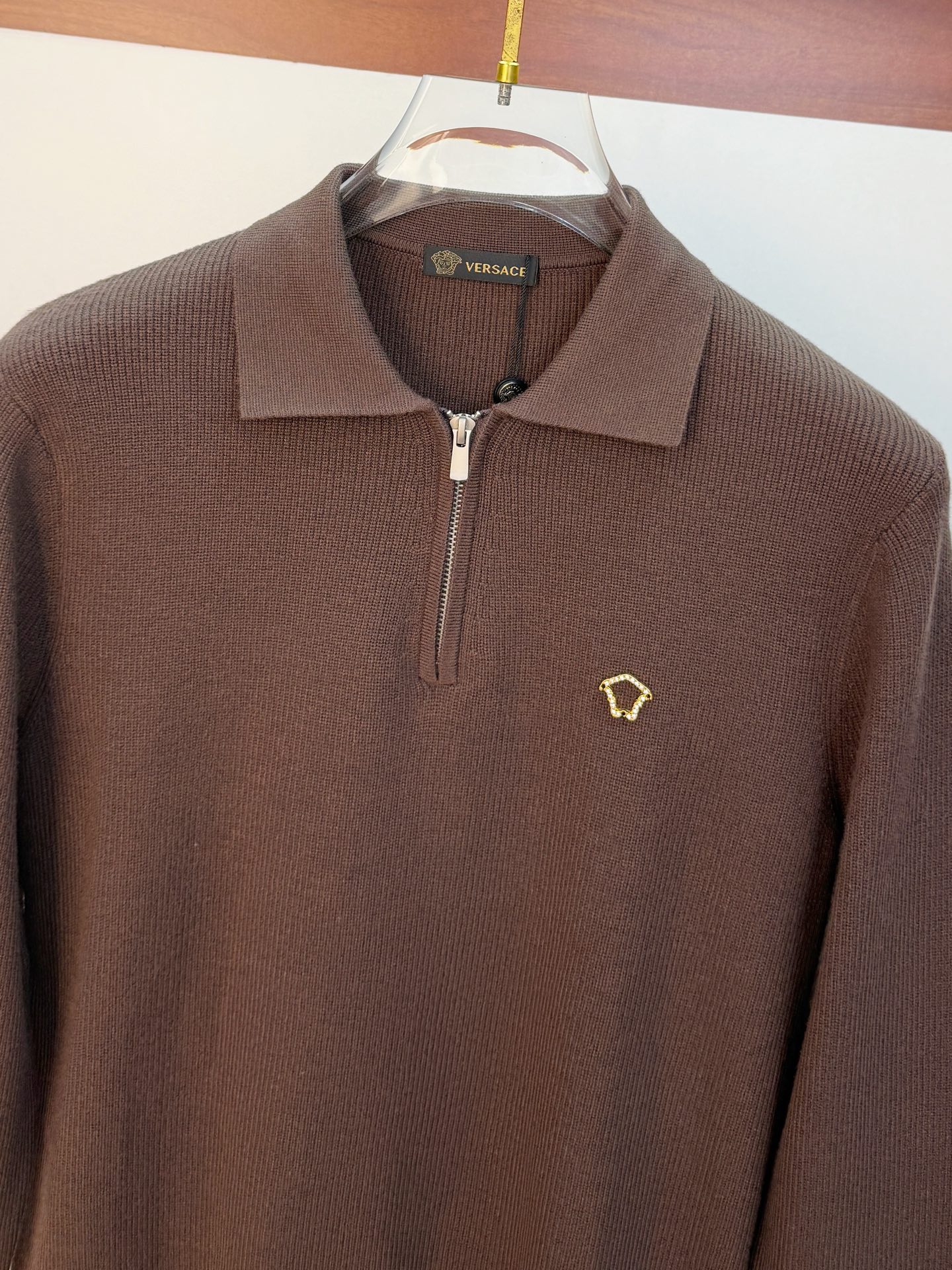 P范思哲2025【新品】秋冬新款针织羊毛开衫 高品质意大利进口羊毛混纺面料，高密度针织，时尚百搭毛衣，帅