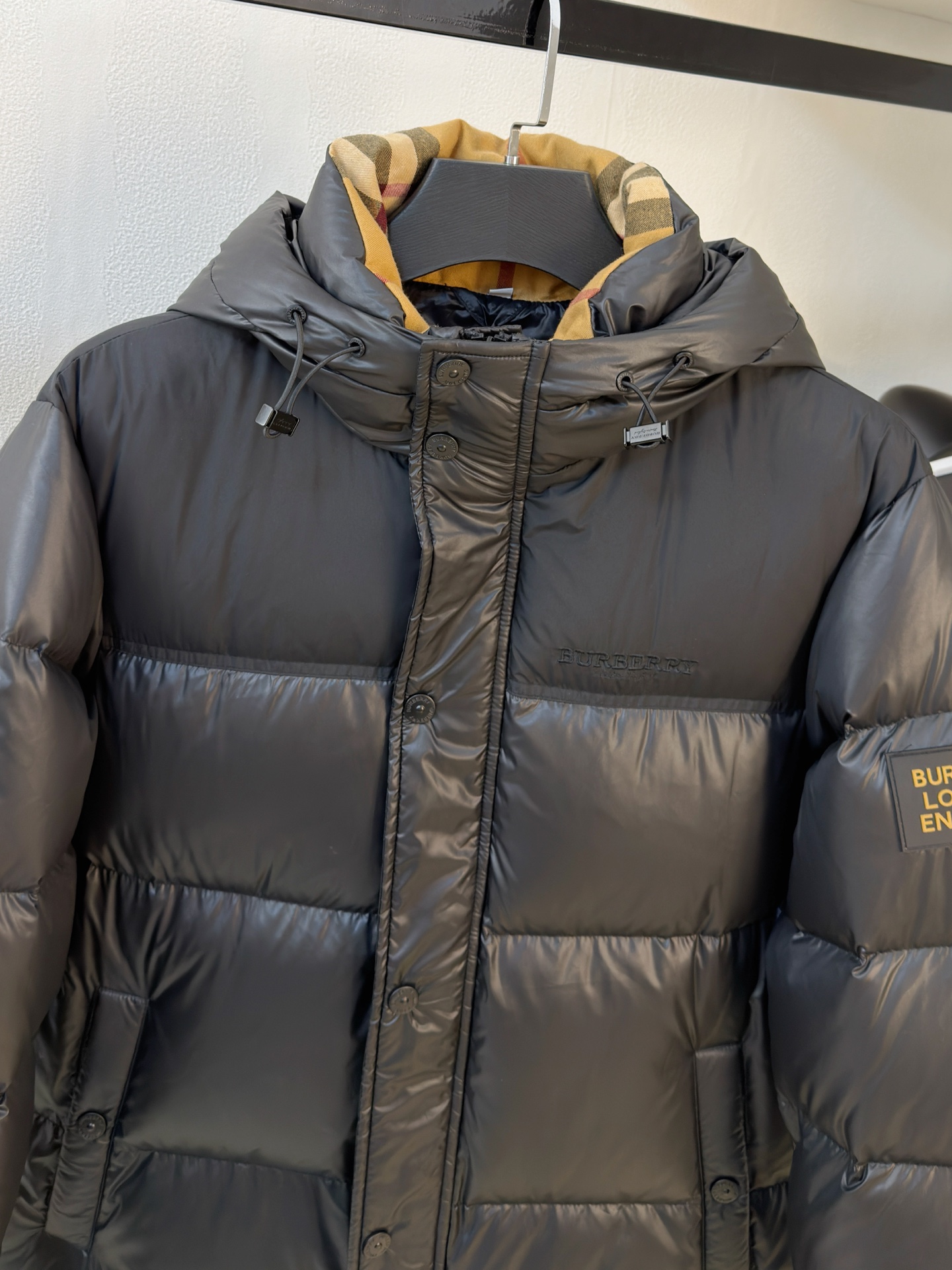 P巴宝莉25ss秋冬新款🆕鹅绒羽绒服原版1:1订制五金配件全进口原版定制 欢迎专柜对比 绝对的高品质 采