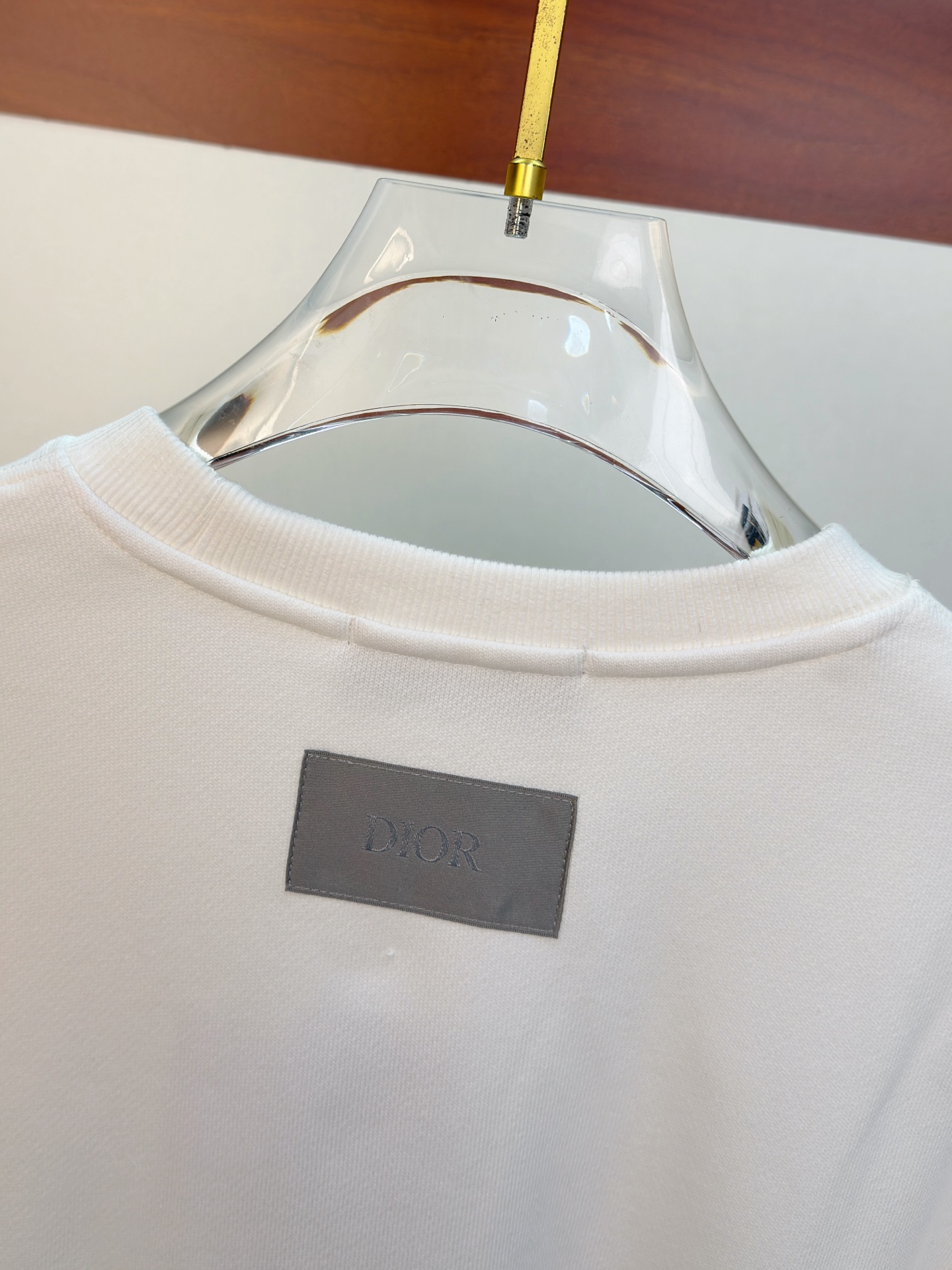 P迪奥25SS【新品】最新最顶级版本精美工艺圆领卫衣，最顶级的品质专柜原单套头衫，顶级制作工艺进口面料，