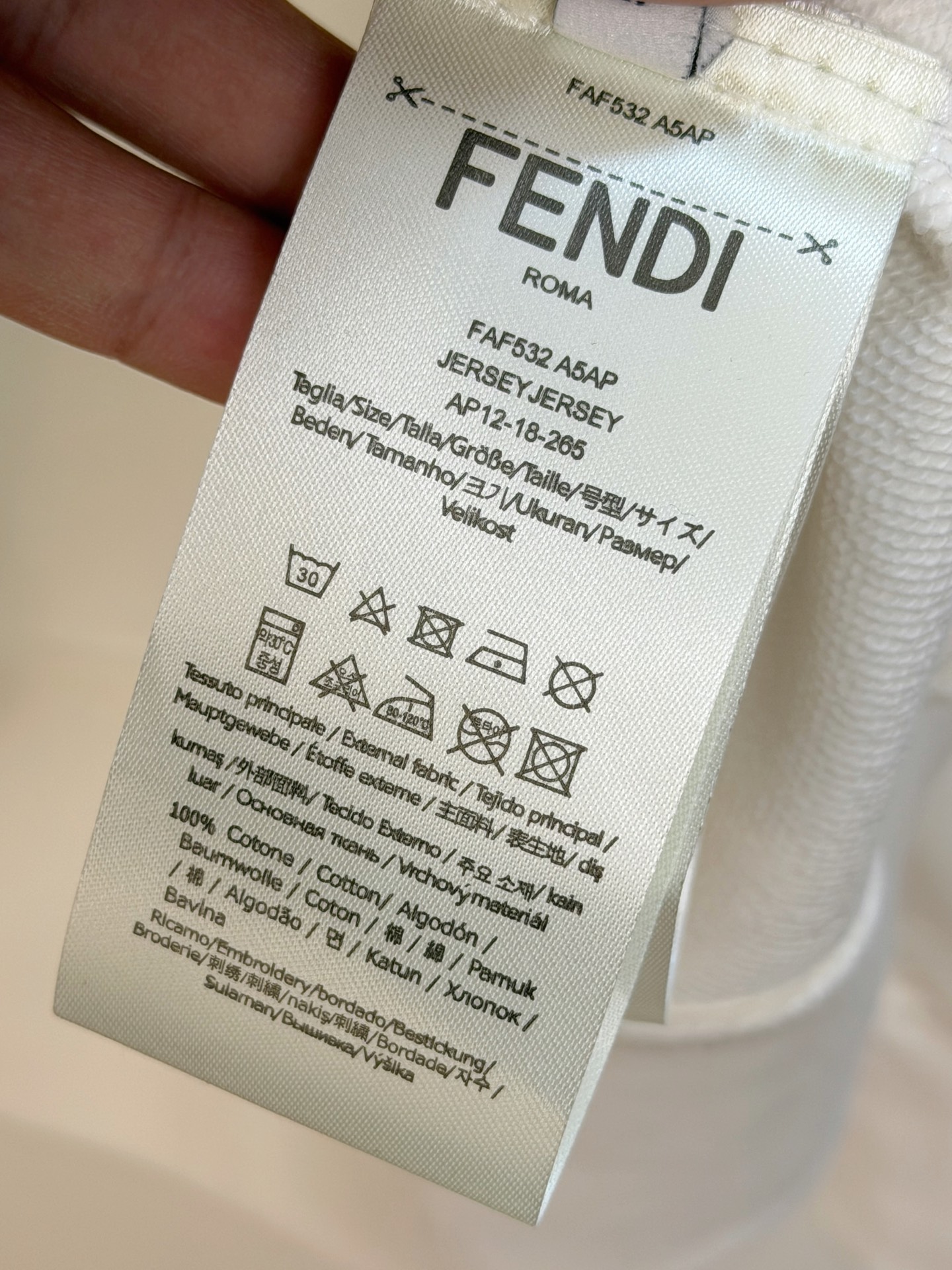 P芬迪25SS【新品】最新最顶级版本精美工艺圆领卫衣，最顶级的品质专柜原单套头衫，顶级制作工艺进口面料，