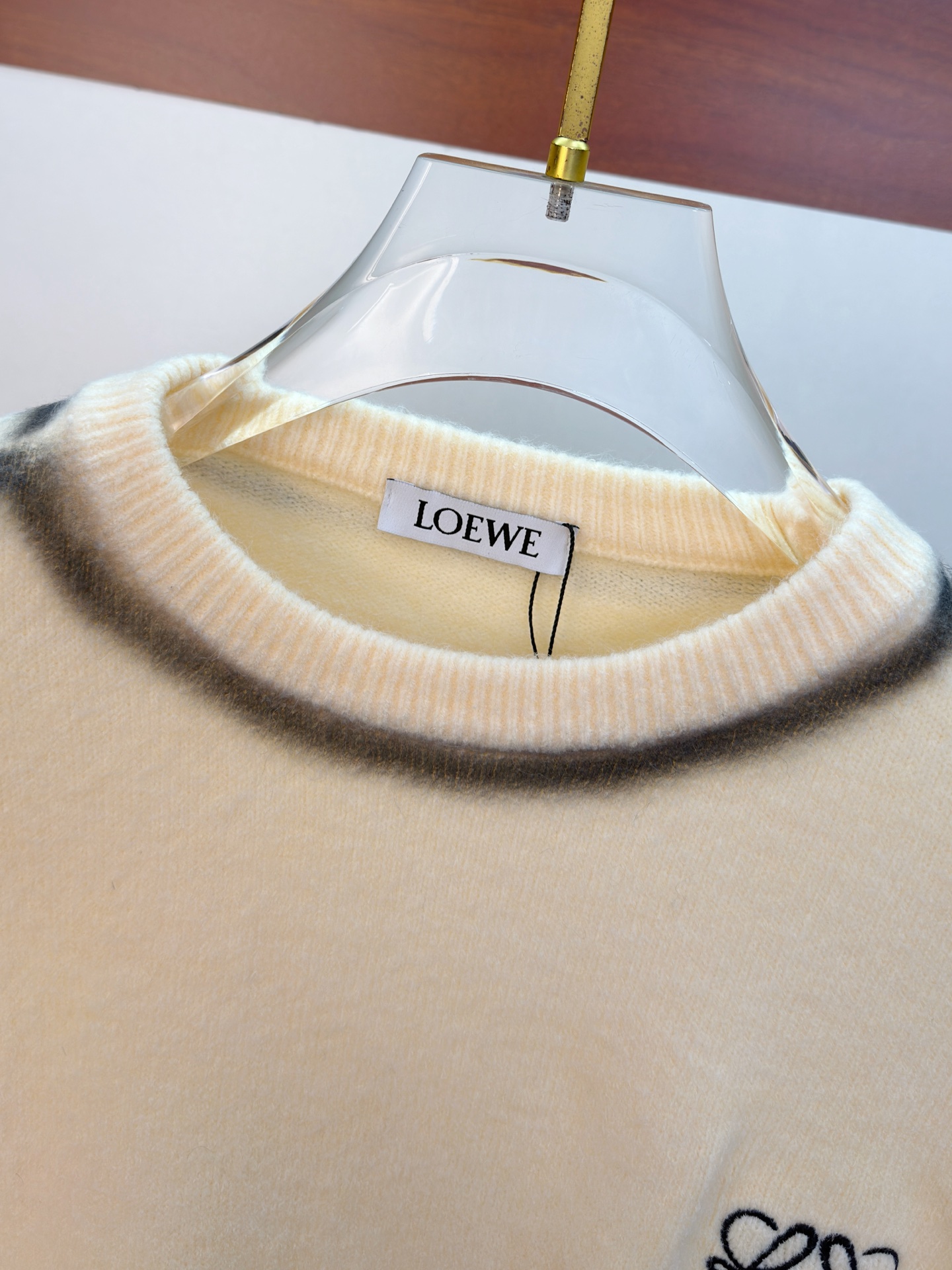 P罗意威25SS【新品】最新最顶级版本精美工艺圆领卫衣，最顶级的品质专柜原单套头衫，顶级制作工艺进口面料