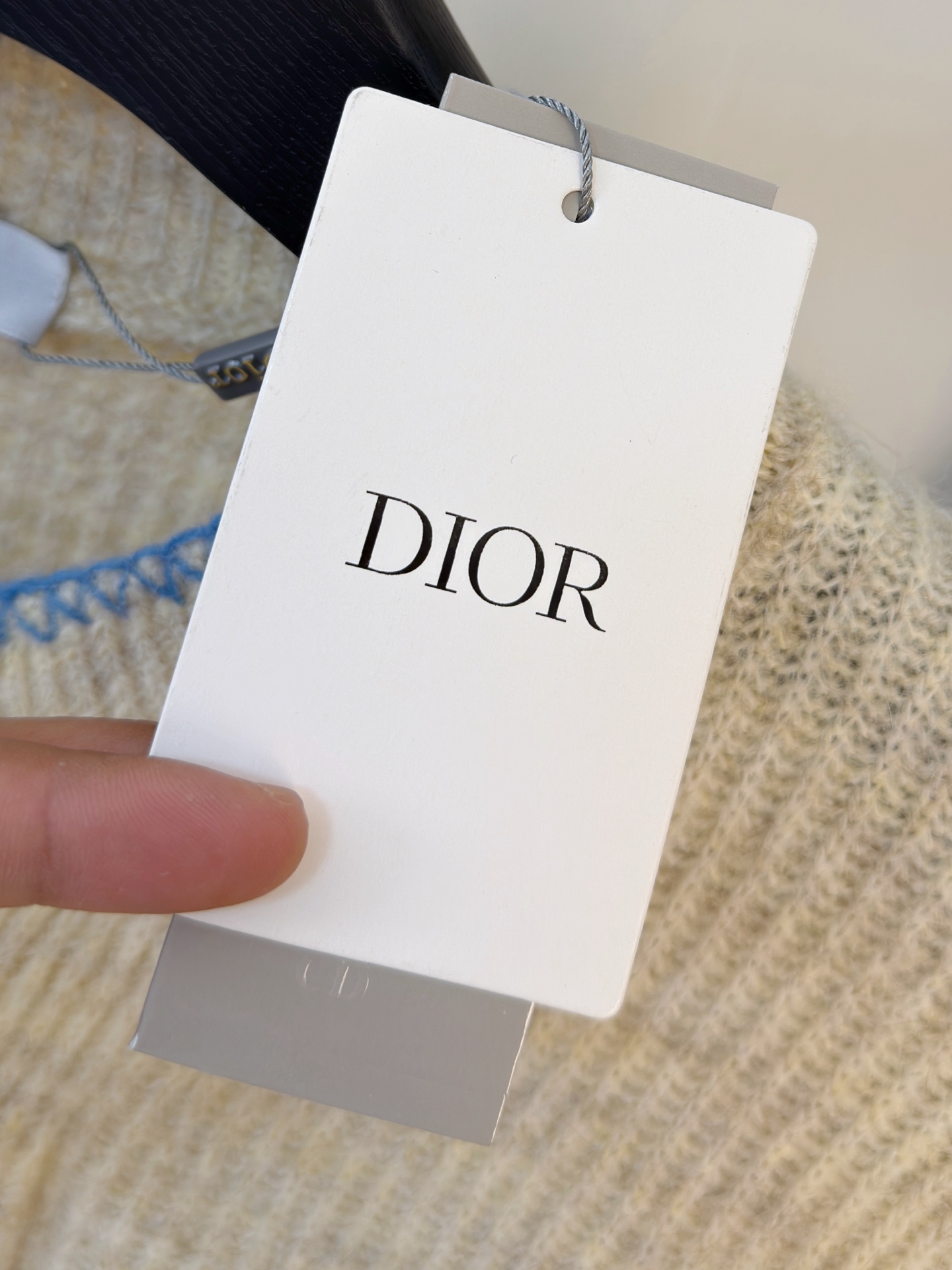 P迪奥2025【新品】秋冬新款针织羊毛衫高品质意大利进口羊毛混纺面料，高密度针织，时尚百搭毛衣，帅气十足