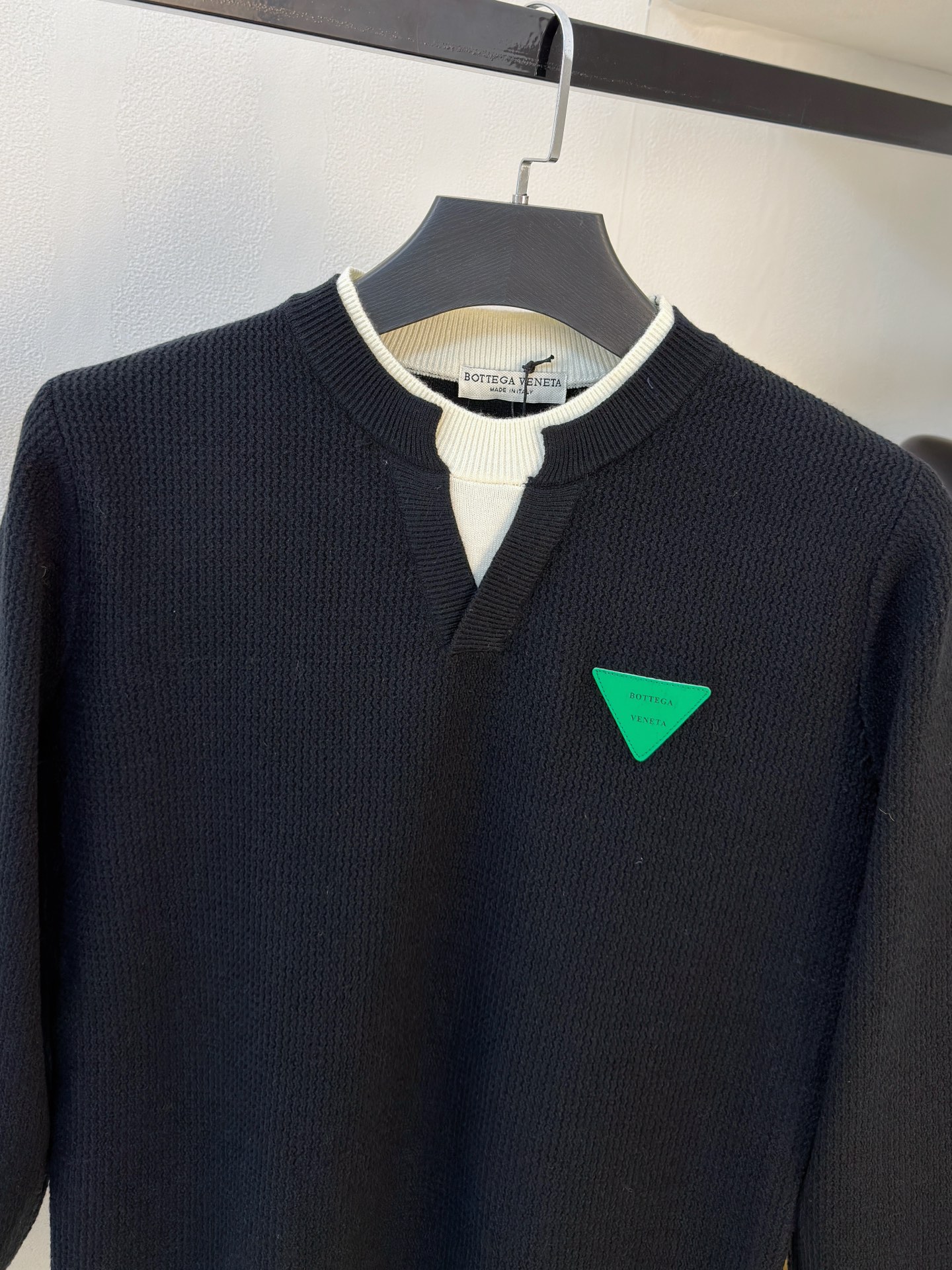 PBv 2025【新品】秋冬新款针织羊毛衫高品质意大利进口羊毛混纺面料，高密度针织，时尚百搭毛衣，帅气十