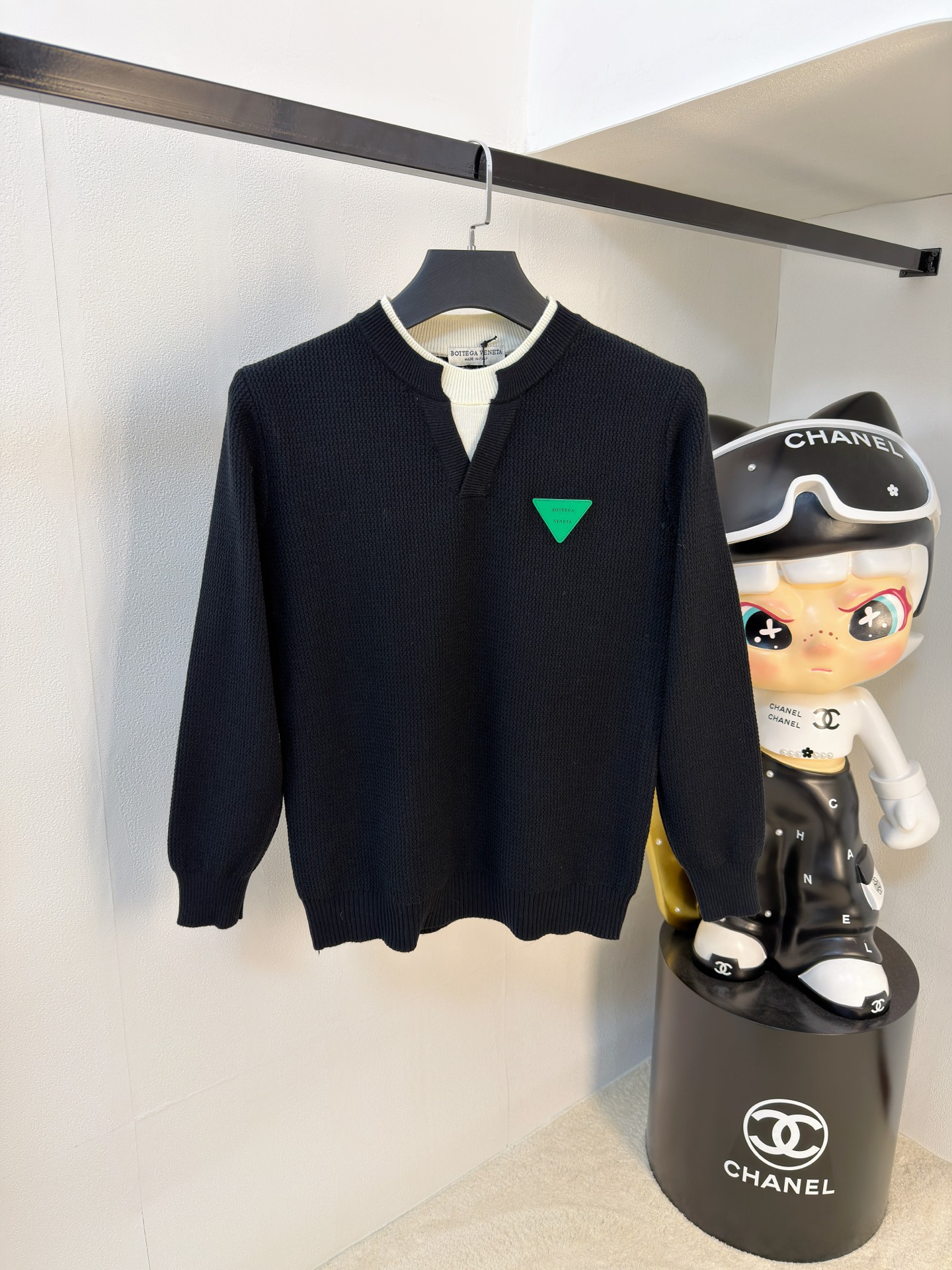 PBv 2025【新品】秋冬新款针织羊毛衫高品质意大利进口羊毛混纺面料，高密度针织，时尚百搭毛衣，帅气十